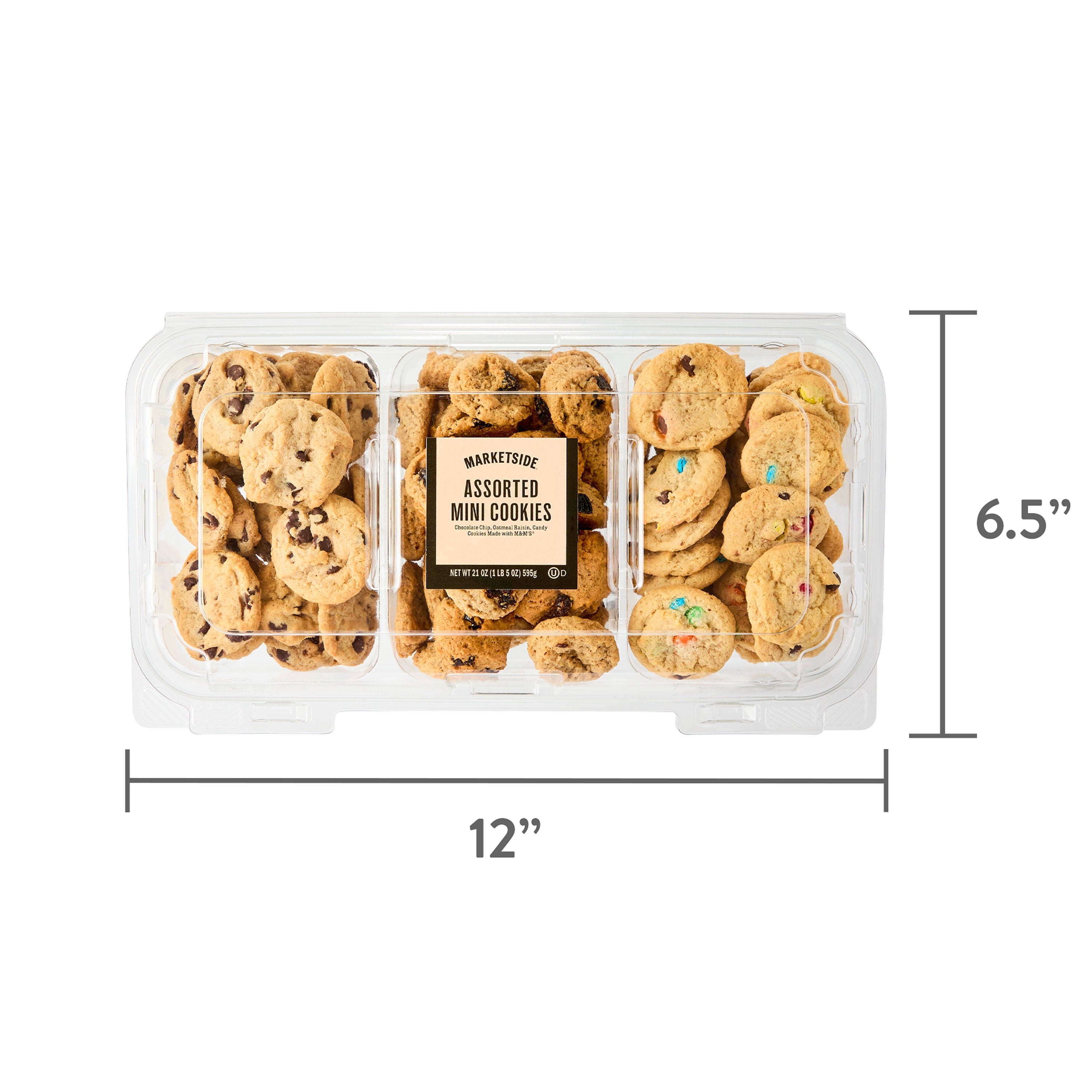 Assorted Mini Bakery Cookies 21 Oz 84 Count Freshness Guaranteed