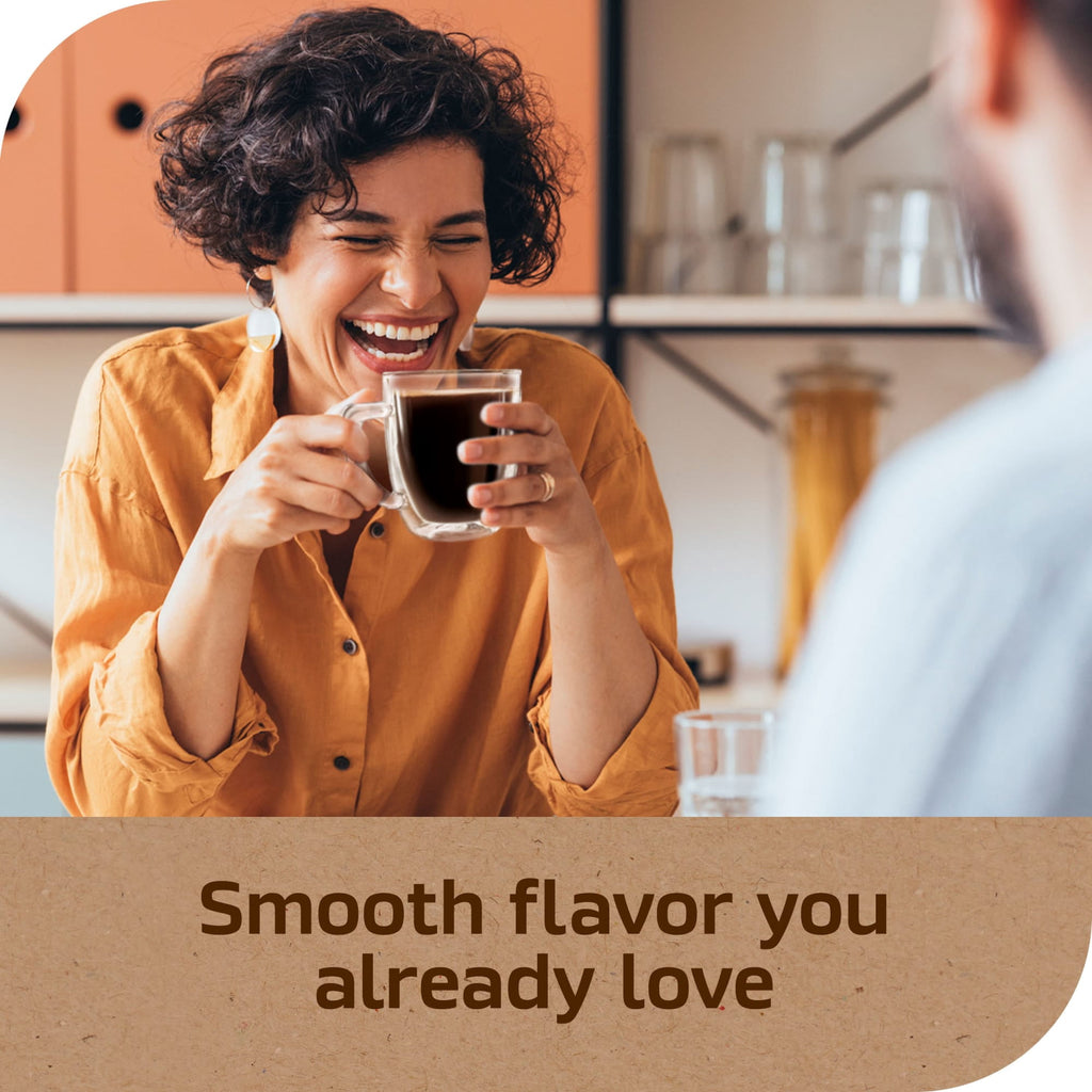 NESCAFÉ Taster's Choice House Blend Naturally Caffeinated Light Medium Roast Instant Coffee 6 Packets 0.63 oz Box