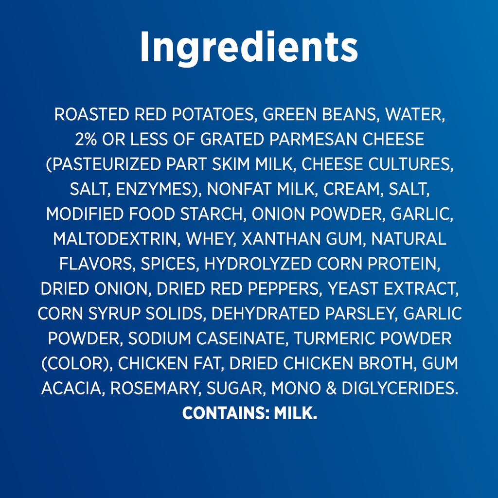 Birds Eye Steamfresh Parmesan Garlic Roasted Red Potatoes & Green Beans Frozen 10.8 Oz