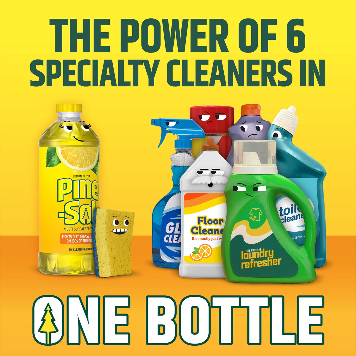Pine-Sol Multi-Surface Floor Cleaner Lemon Fresh 60 fl oz