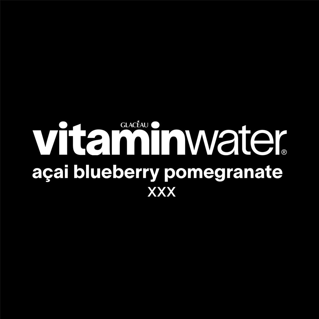 vitaminwater XXX Zero Sugar Acai-Blueberry-Pomegranate Water Beverage 16.9 fl oz Plastic Bottles 6 Pack