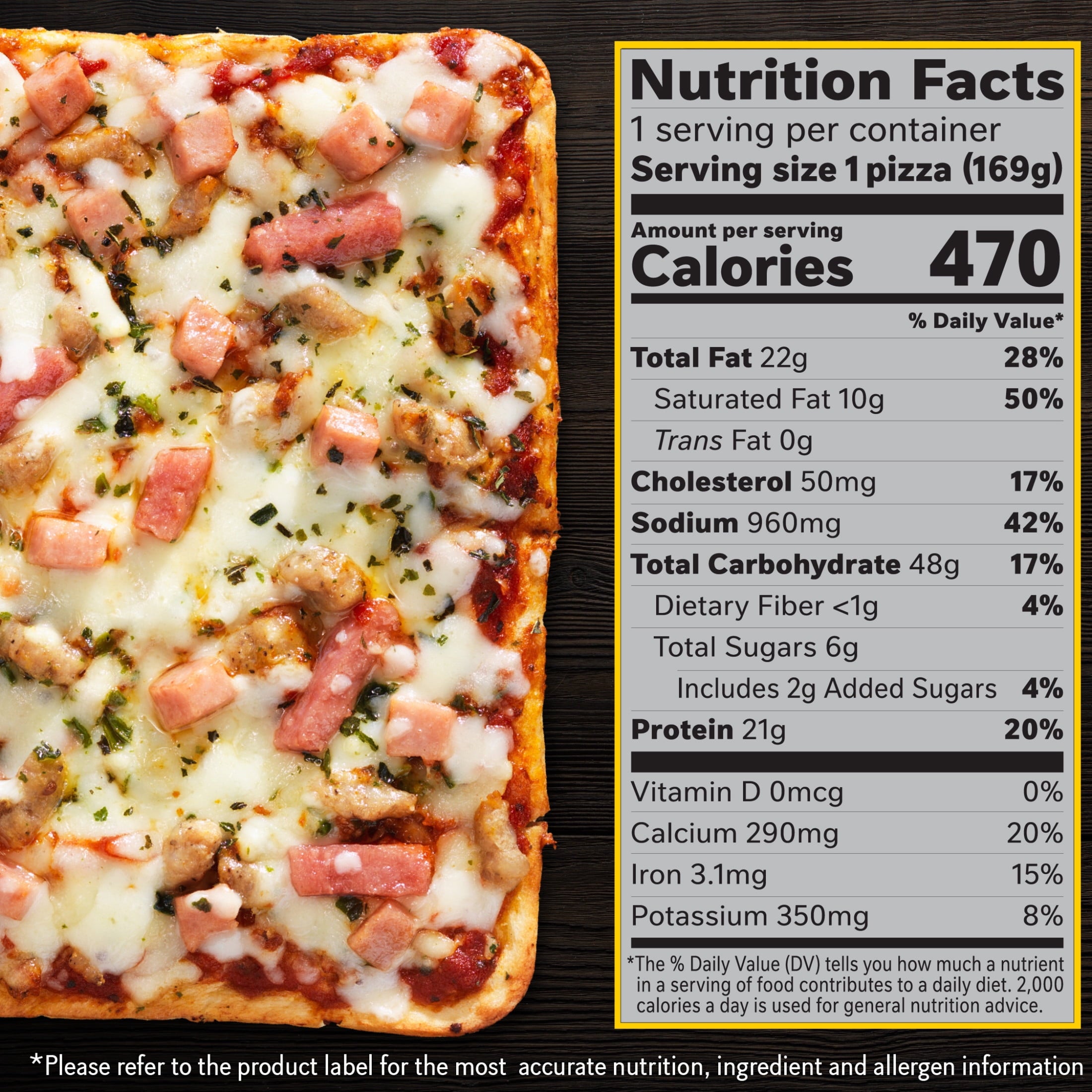 California Pizza Kitchen Sicilian Recipe Personal Size Frozen Pizza 5.9 Oz