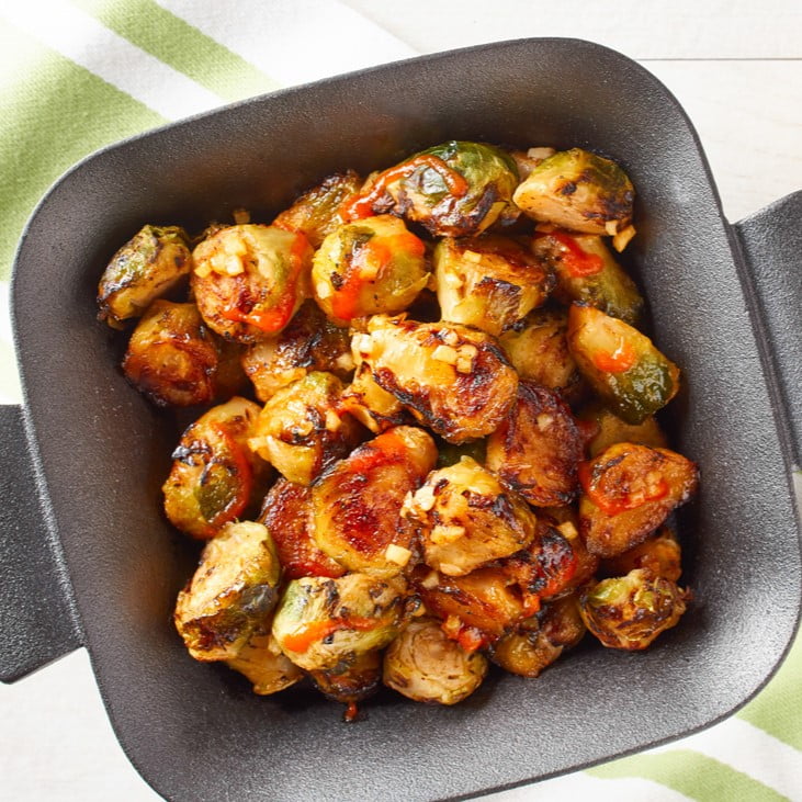 Green Giant Simply Steam Brussels Sprouts Salt & Pepper Frozen 9 Oz