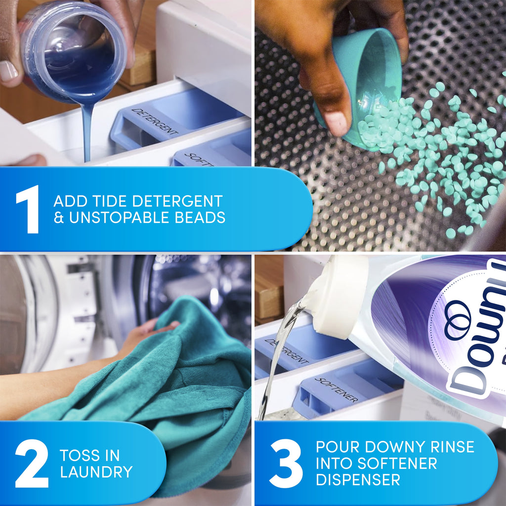 Downy Rinse Out Odor Laundry Rinse Fresh Lavender Scent 48 fl oz 70 Loads