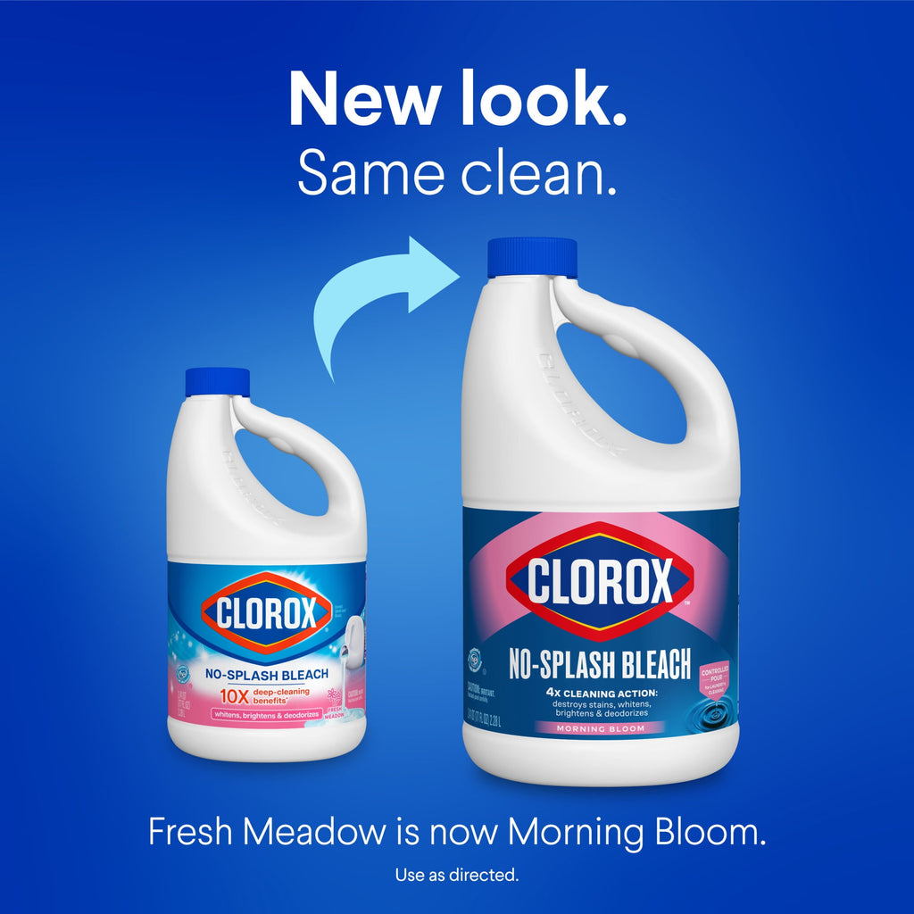Clorox No Splash Bleach Morning Bloom 77 fl oz