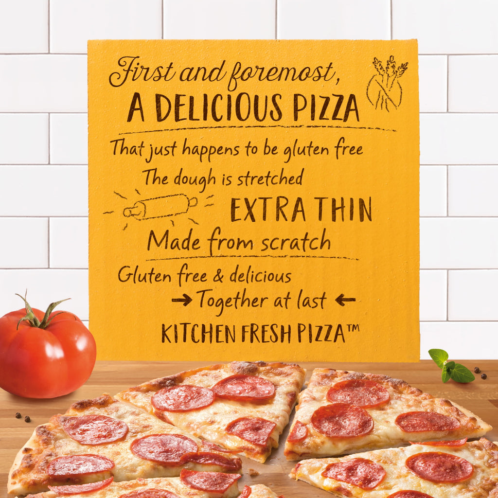 Freschetta Gluten Free Thin Crust Pepperoni Frozen Pizza 17.78 Oz