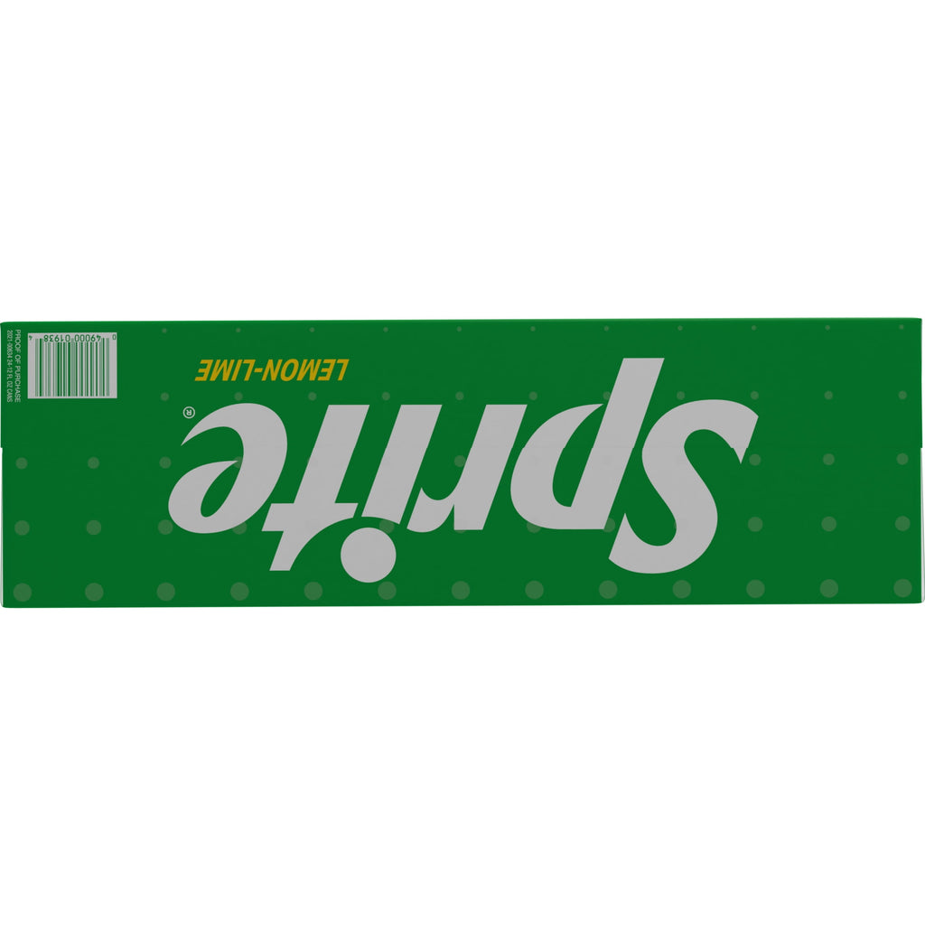 Sprite Lemon-Lime Caffeine Free Soda Pop Cans 12 Fl Oz 24 Pack