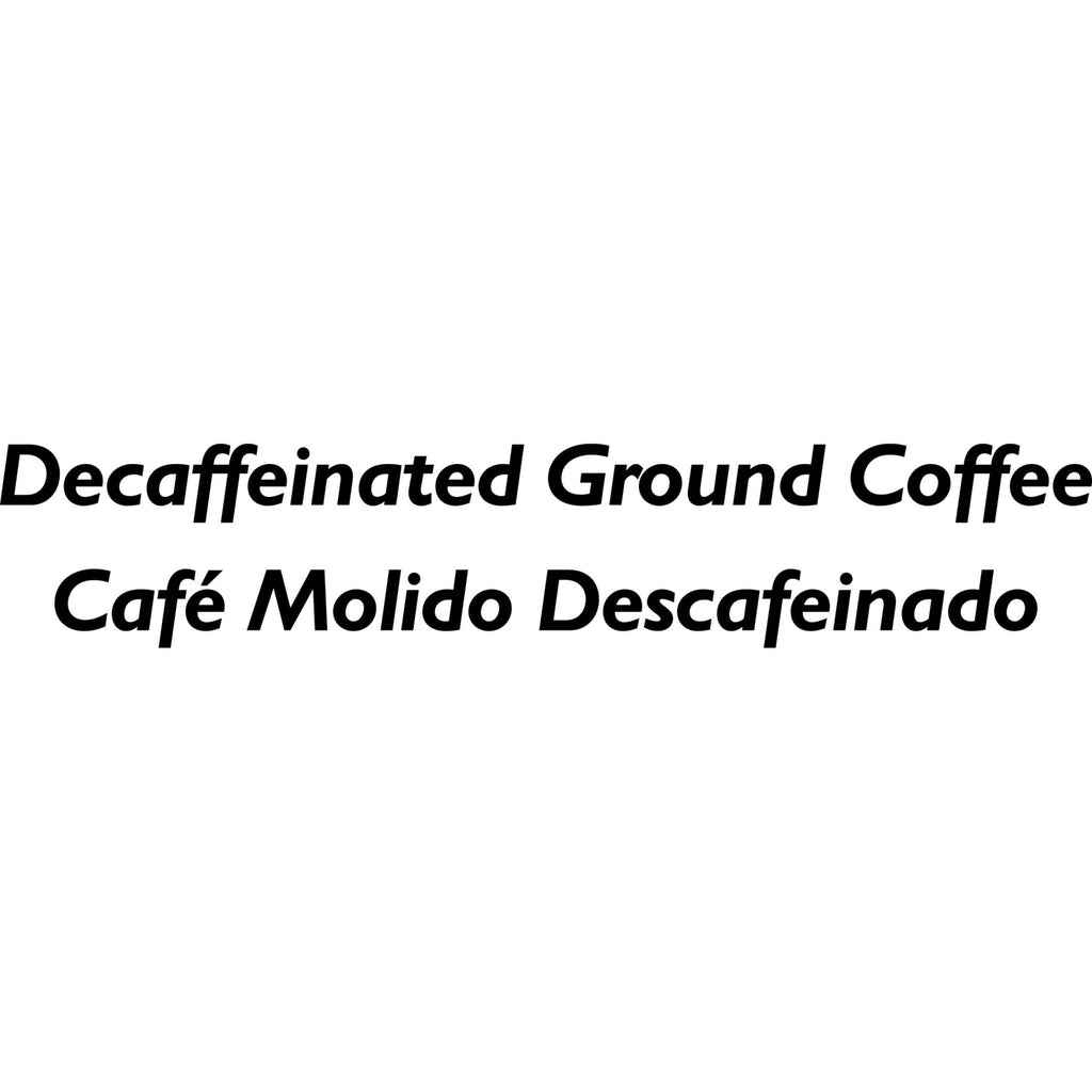 Café Bustelo Decaffeinated Medium Dark Roast Ground Coffee 10 oz Canister