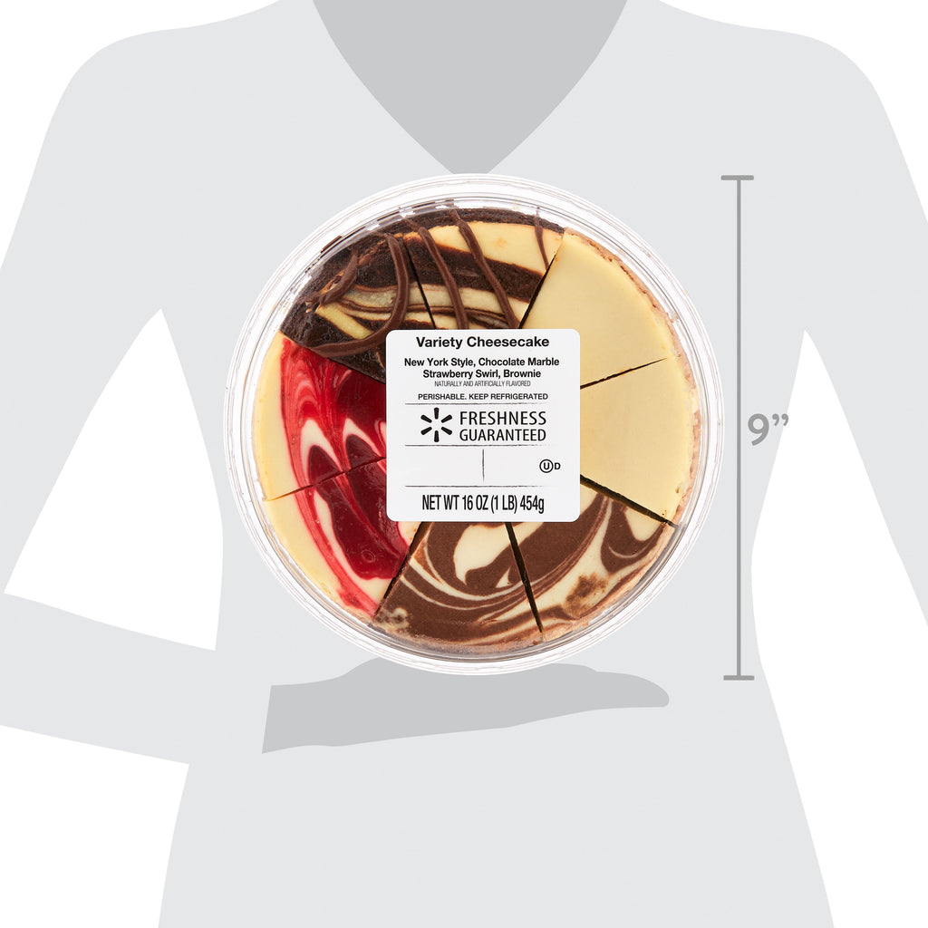 Variety Cheesecake 16 Oz 8 Slices Freshness Guaranteed