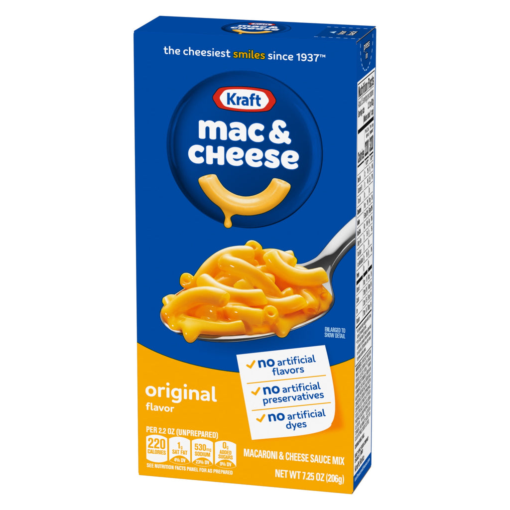 Kraft Original Macaroni And Cheese Dinner 7.25 Oz