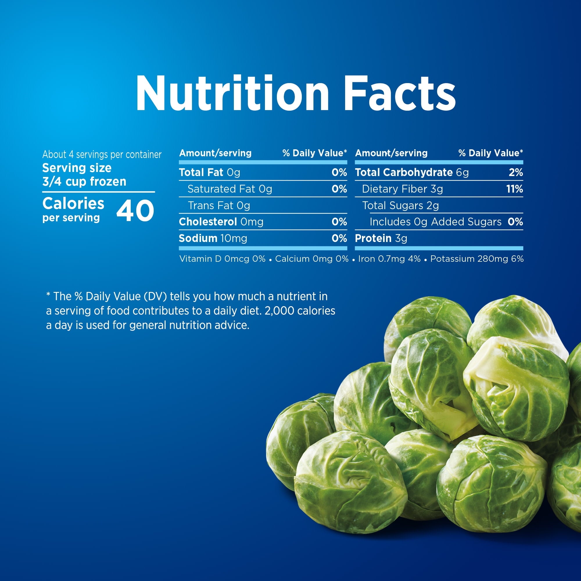 Birds Eye Steamfresh Brussels Sprouts Frozen Vegetables 10.8 Oz