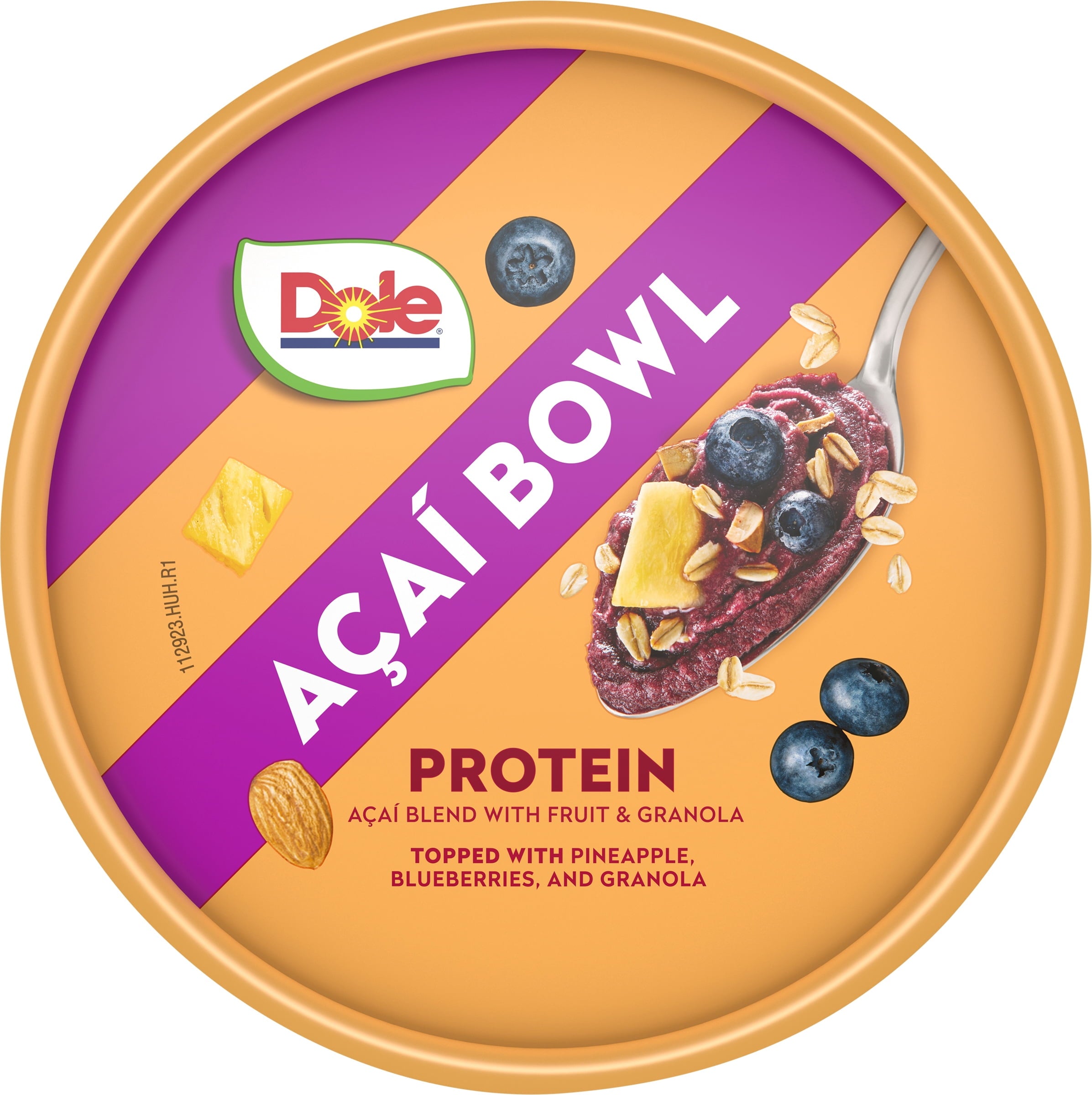 Dole Acai Protein Frozen Smoothie Bowl 6 Oz