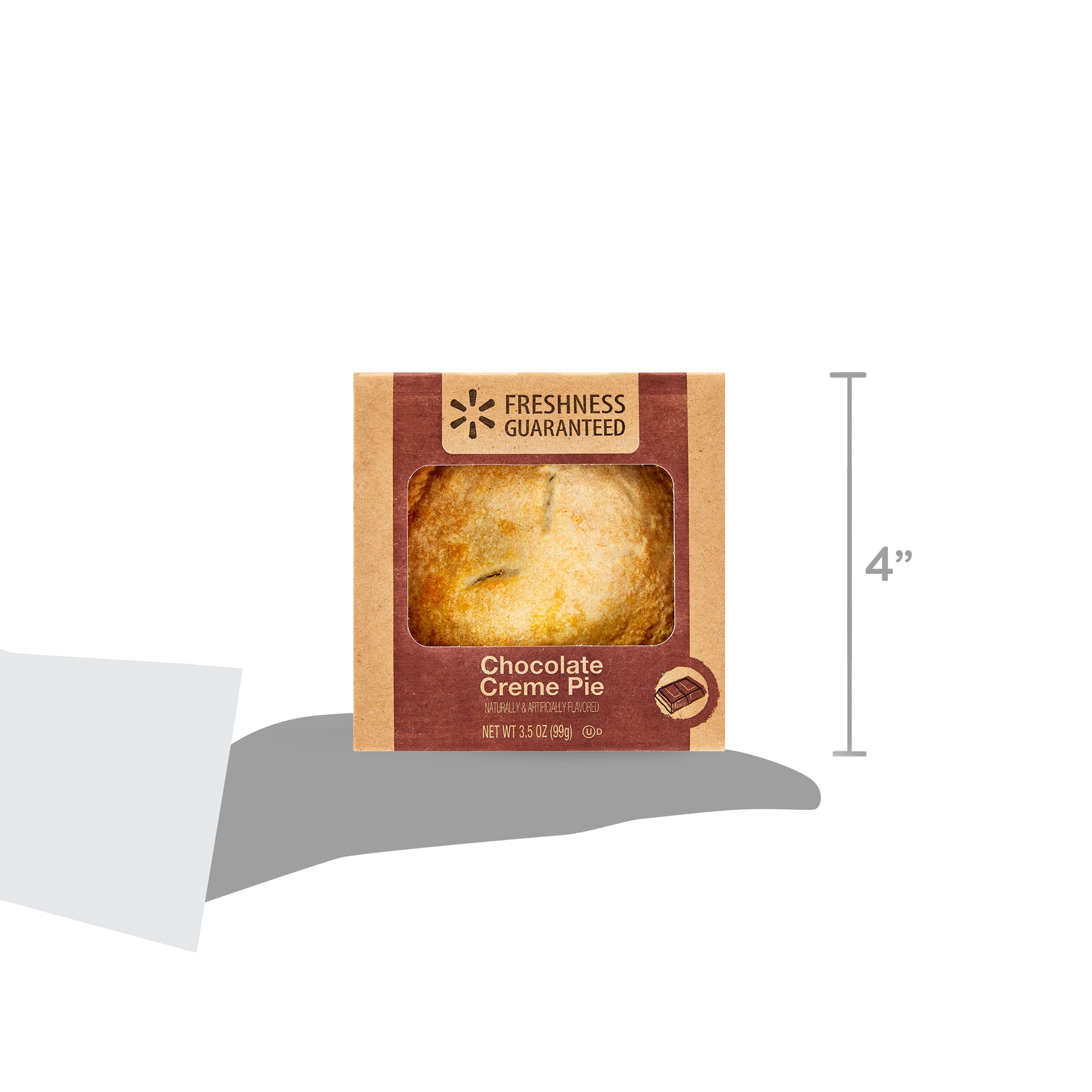 Mini Baked Chocolate Flavored Creme Pie 3.5 Oz Freshness Guaranteed