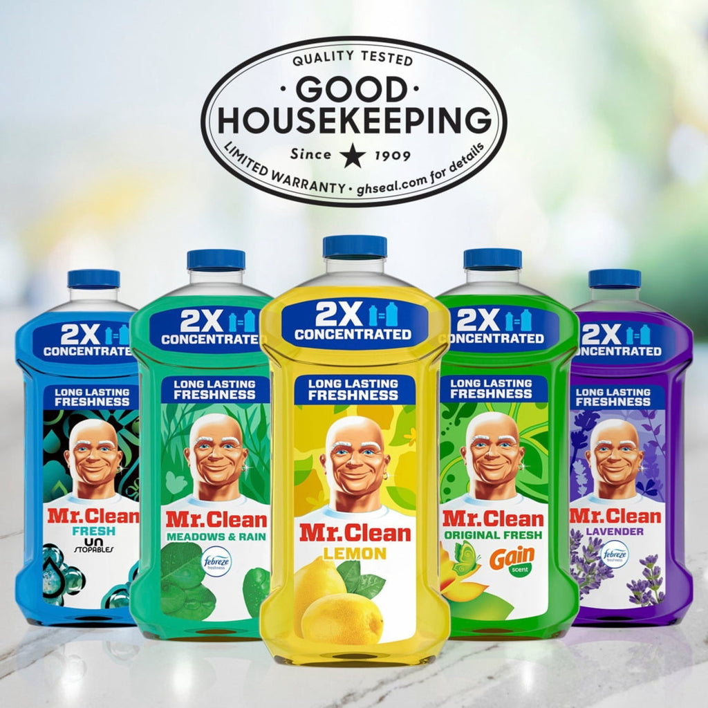 Mr. Clean 2X Concentrated Multi-Surface Cleaner Meadows & Rain Scent 64 fl oz