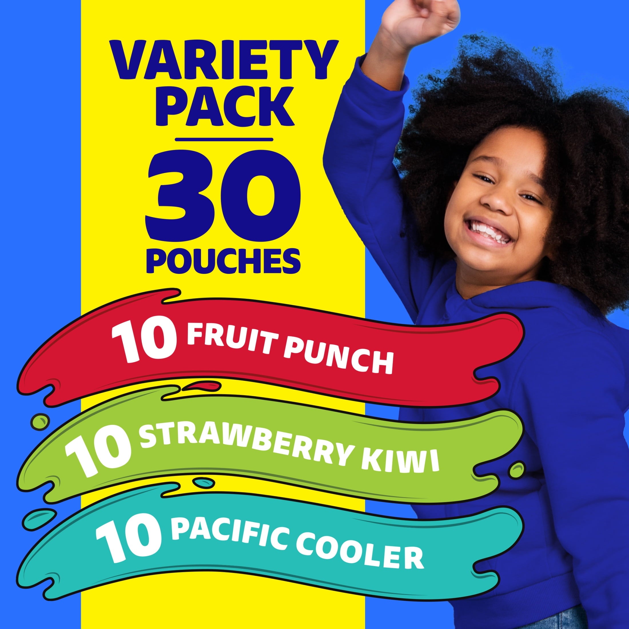 Capri Sun Fruit Punch Variety Juice Drink Blend 6 fl oz 30 Pack