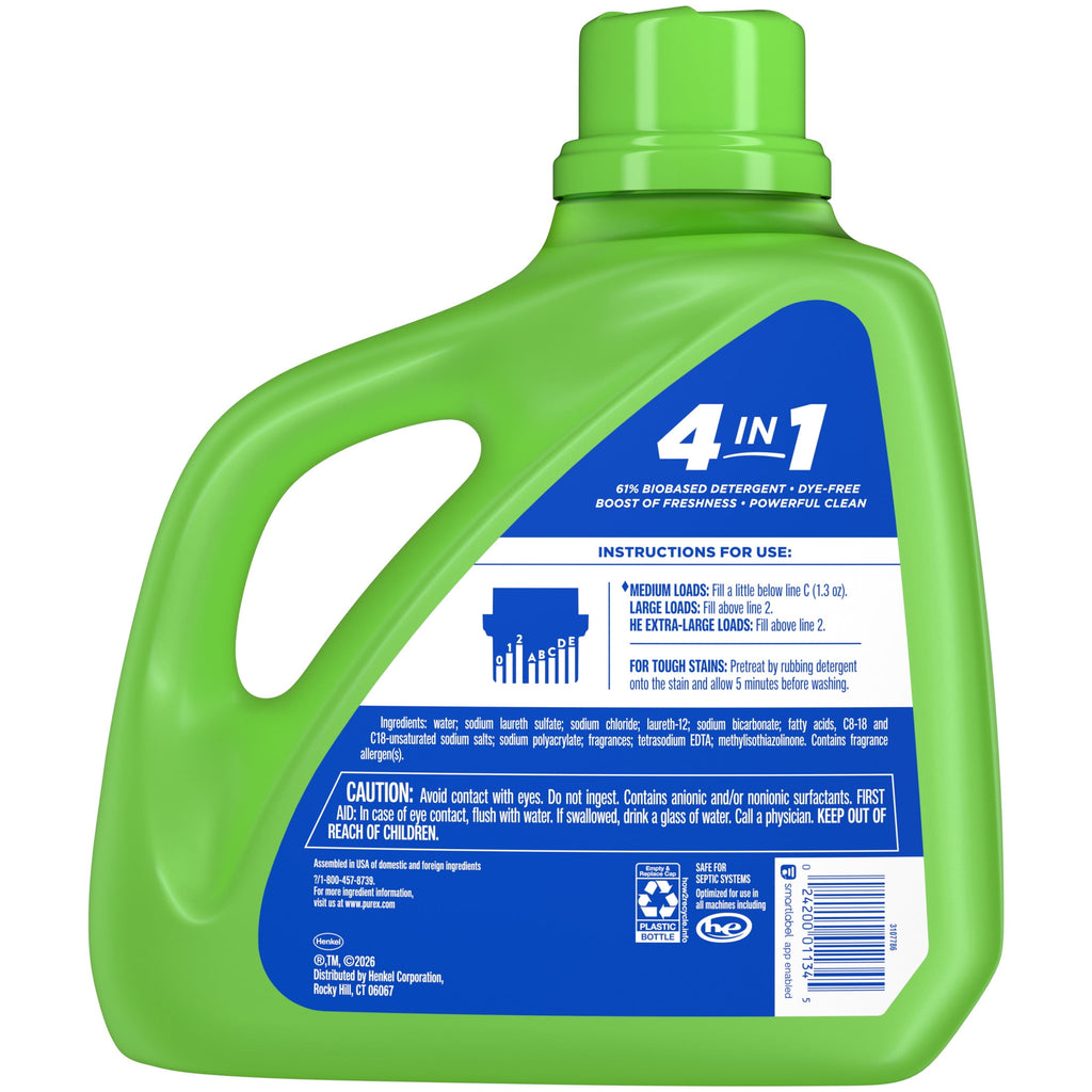 Purex Natural Elements Fresh Lilies & Linen Liquid Laundry Detergent
