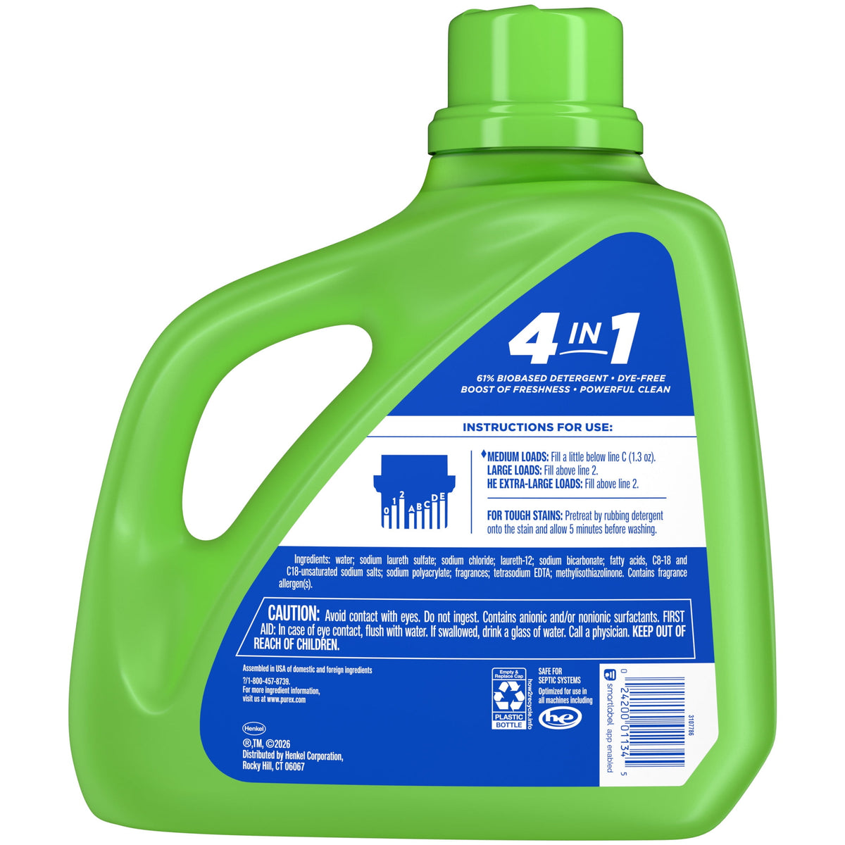 Purex Natural Elements Fresh Lilies & Linen Liquid Laundry Detergent