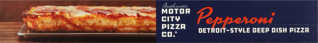 Authentic Motor City Pizza Co. Pepperoni Detroit-Style Frozen Pizza 26.17 Oz