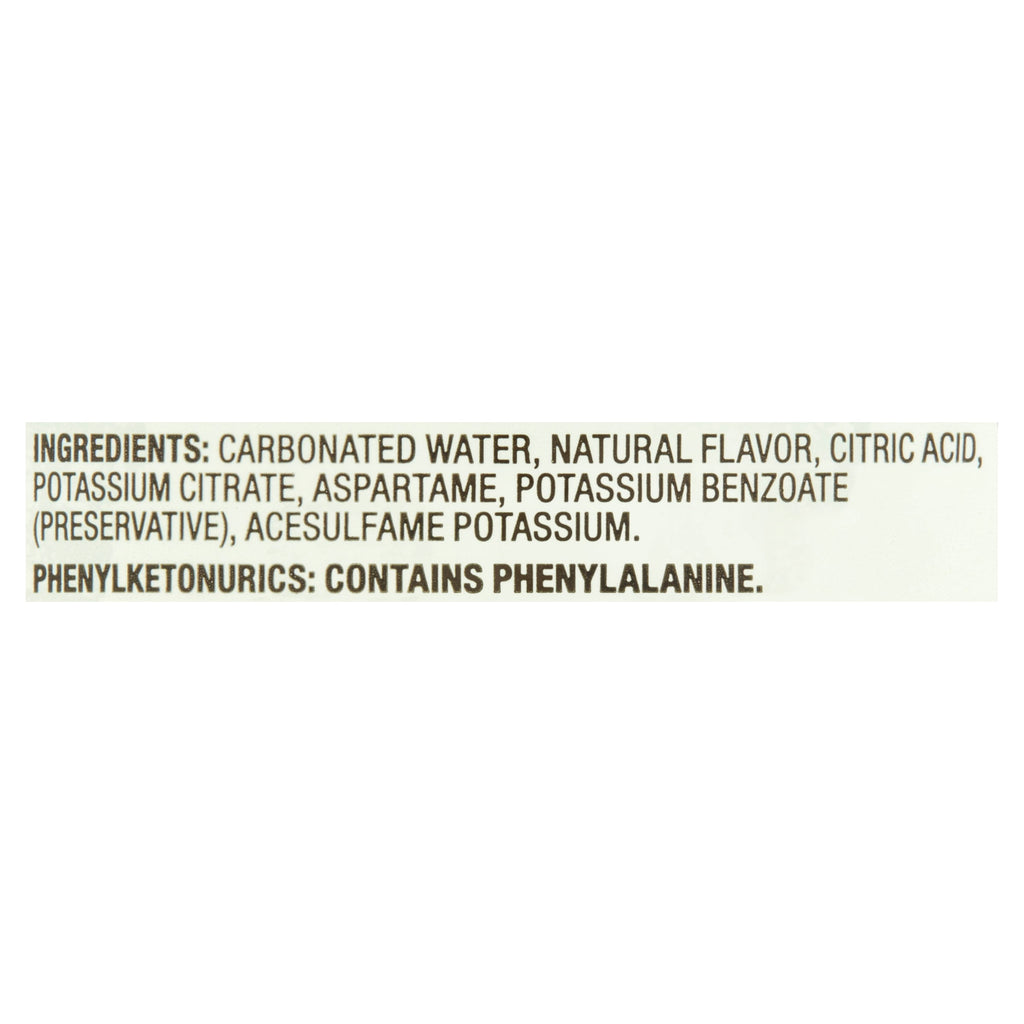 Clear American White Grape Sparkling Water 33.8 fl oz Single Bottle