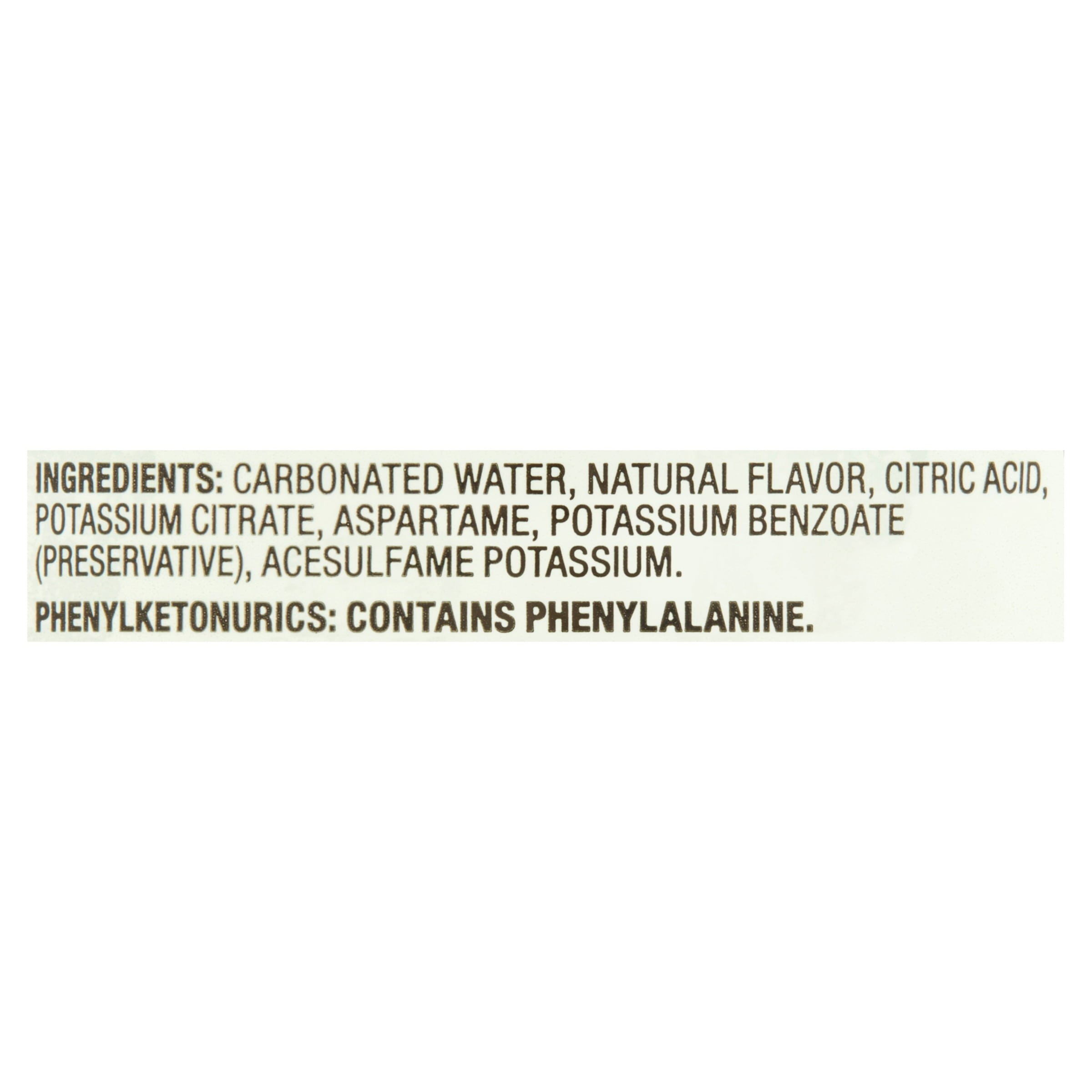 Clear American White Grape Sparkling Water 33.8 fl oz Single Bottle