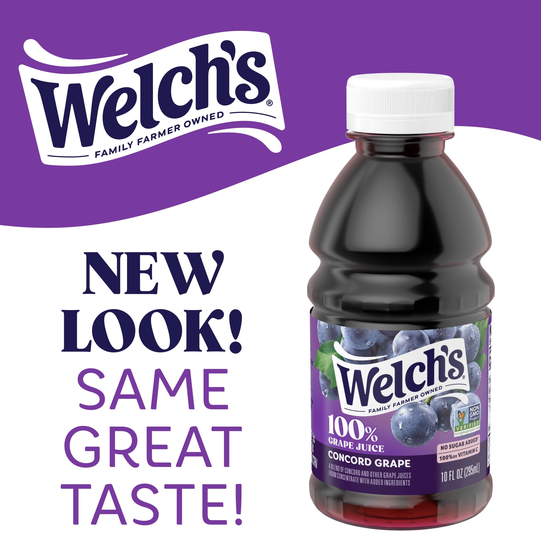 Welch's 100% Concord Grape Juice 60 fl oz Bottle