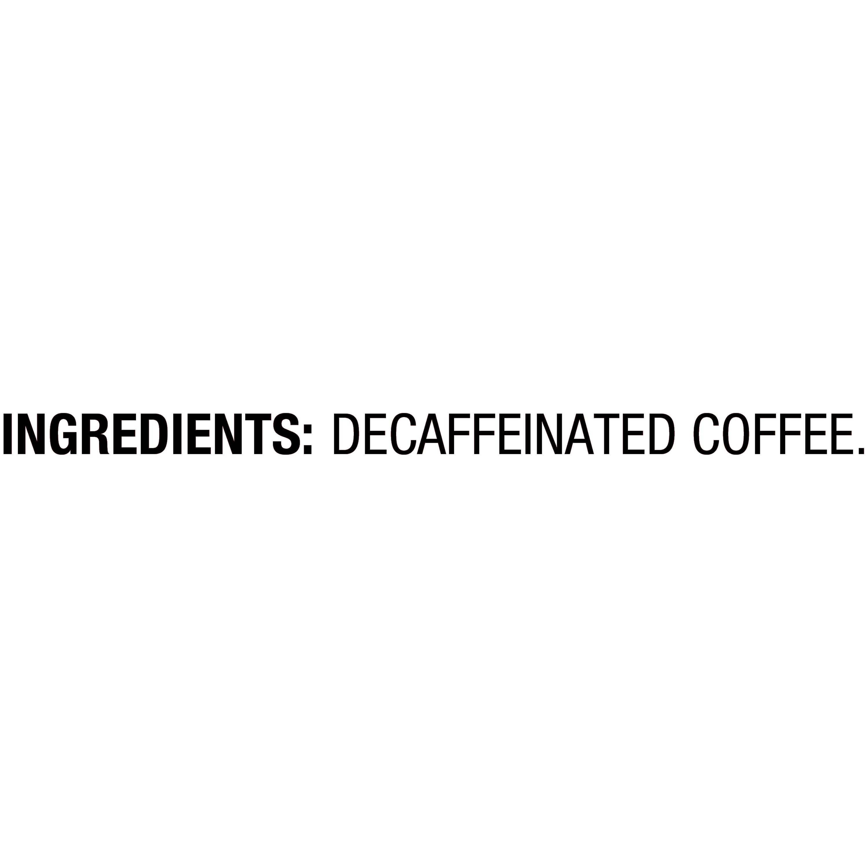 Great Value Naturally Decaffeinated Classic Medium Roast Ground Coffee 25.9 oz Canister