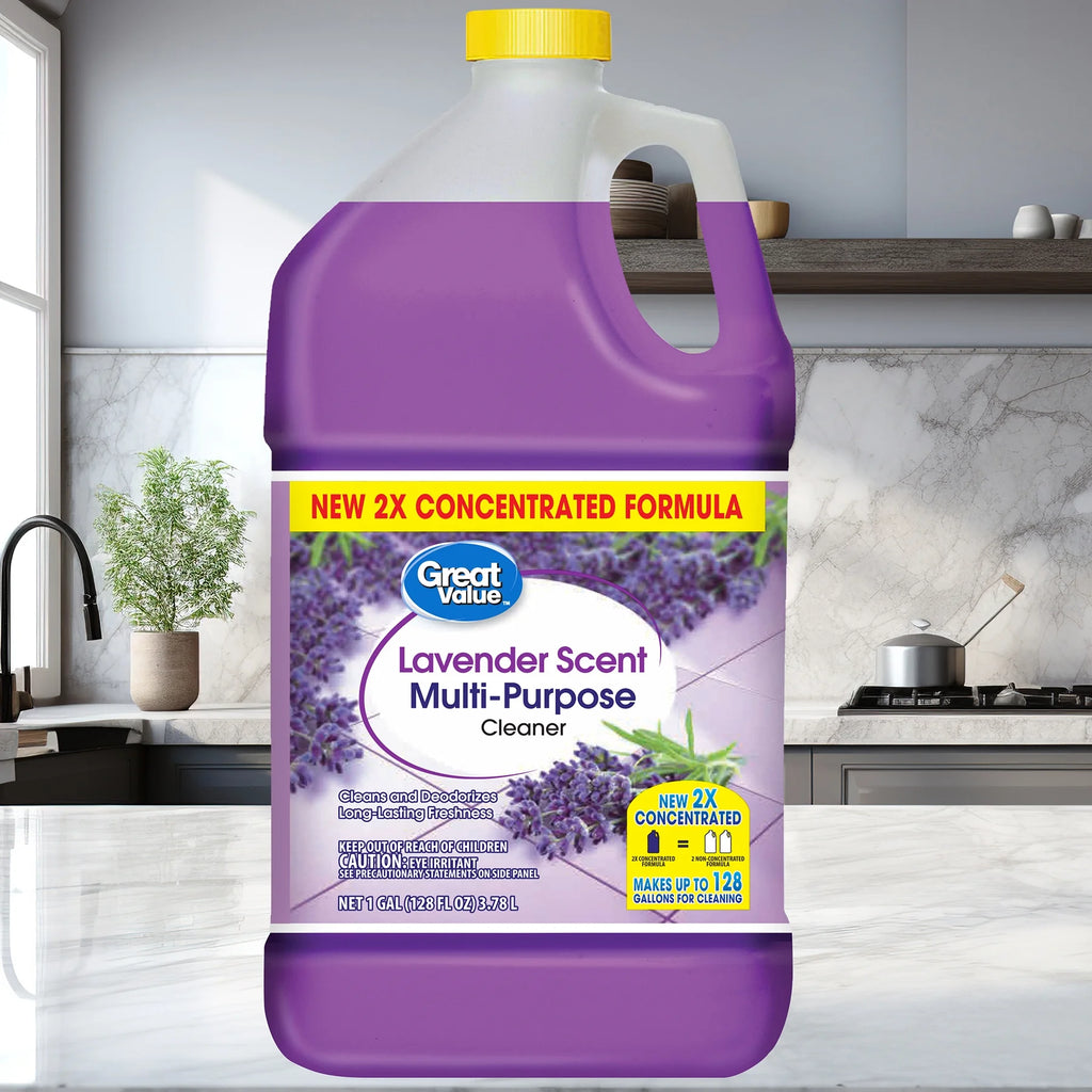 Great Value Multi-Purpose Cleaner Lavender Scent 128 fl oz
