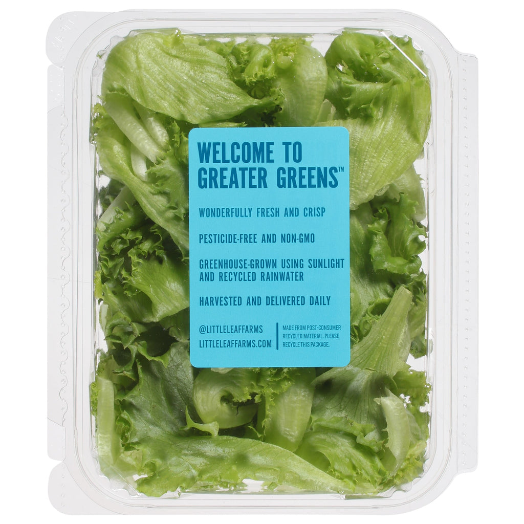 Little Leaf Farms Baby Crispy Green Leaf Salad 4 Oz Clam Shell