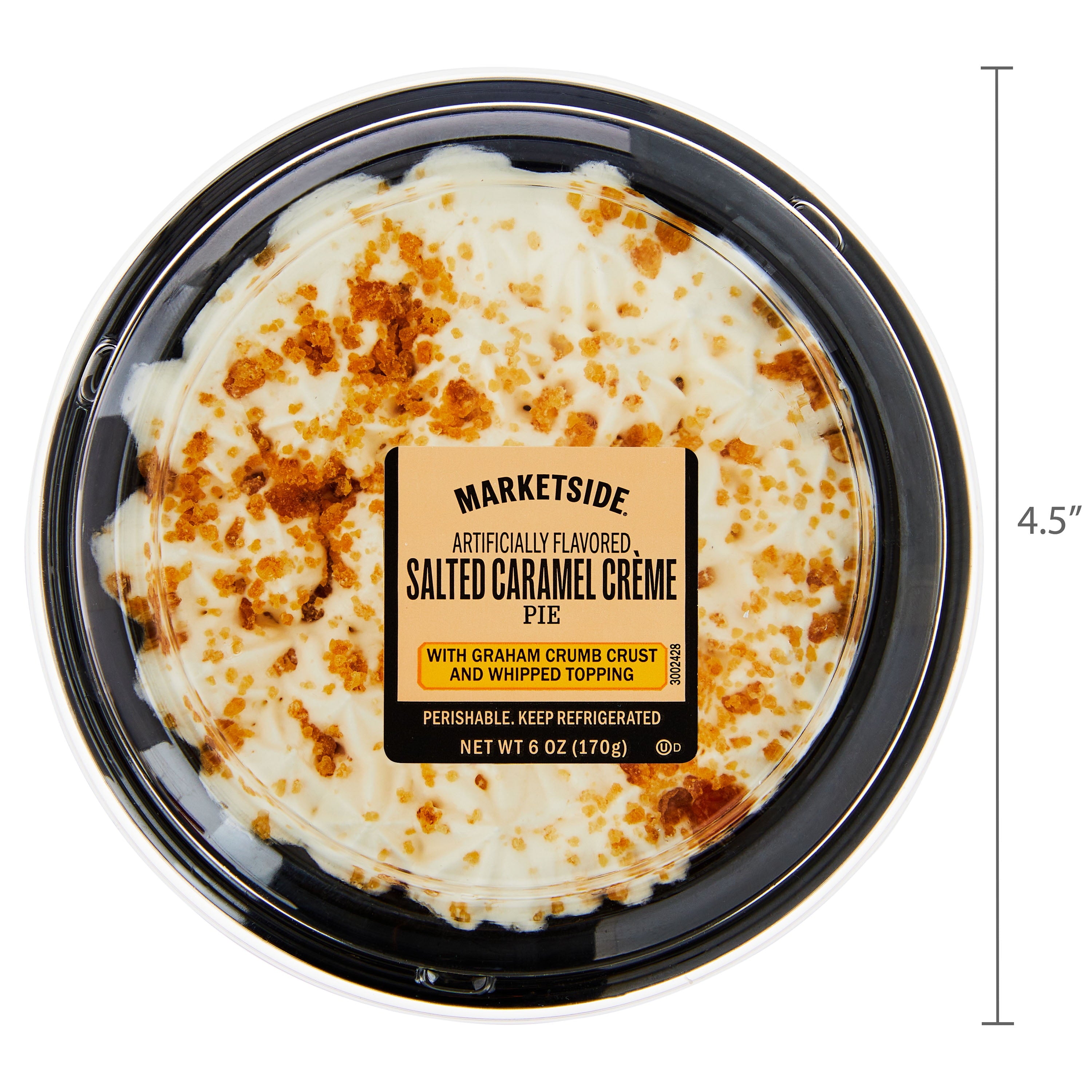 Mini Salted Caramel Creme Pie 6 Oz Marketside