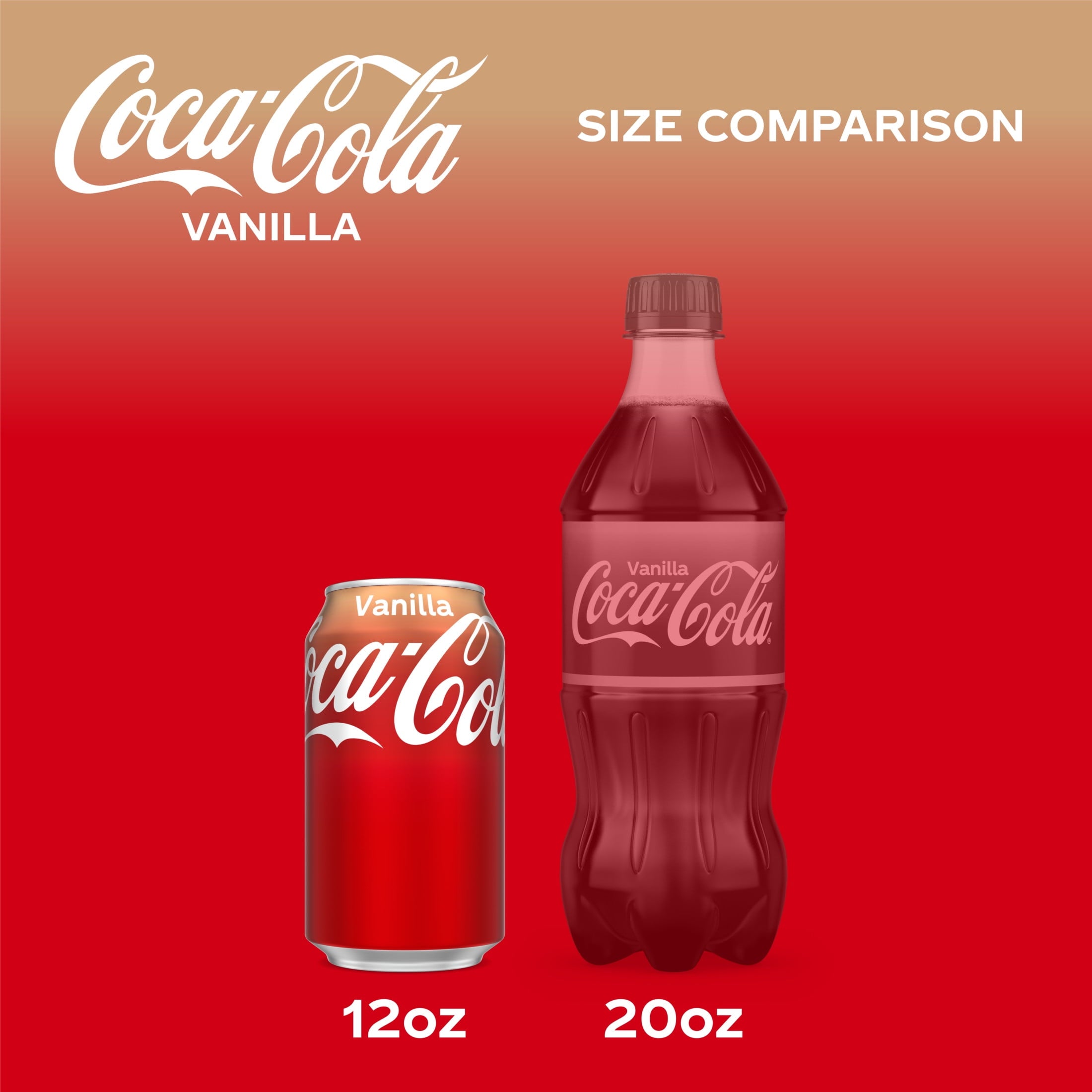 Vanilla Soda Pop Fridge Pack Cans 12 Fl Oz 12 Pack Coca-Cola