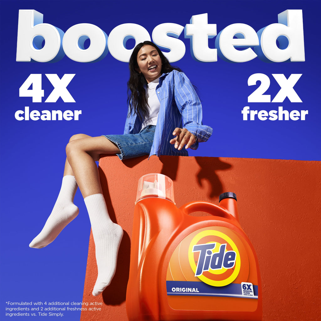 Tide Original Liquid Laundry Detergent 125 fl oz 100 Loads