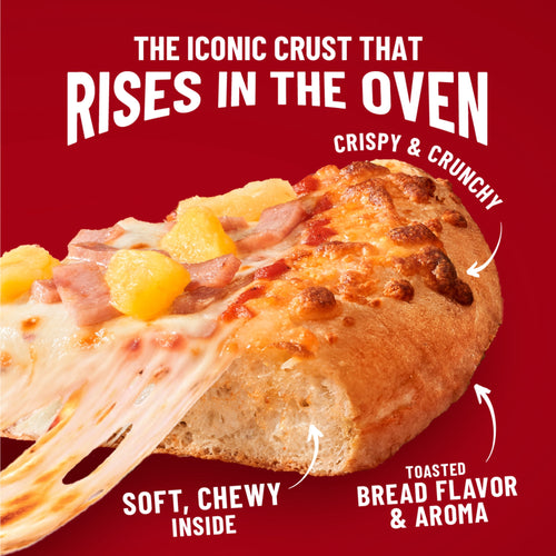 DiGiorno Hawaiian Style Rising Crust Frozen Pizza Canadian Bacon Pineapple 26.5 Oz