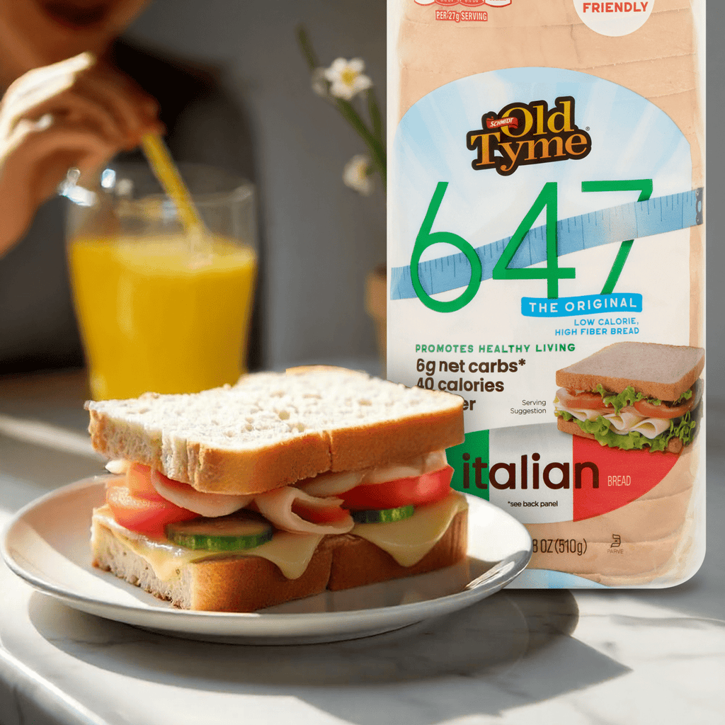 Old Tyme 647 Low Calorie Keto Friendly Italian Bread 18 Oz