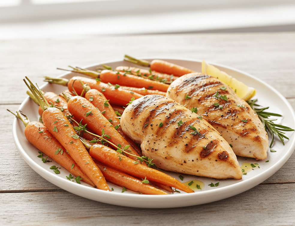 Fresh Whole Carrots 2 Lb Bag