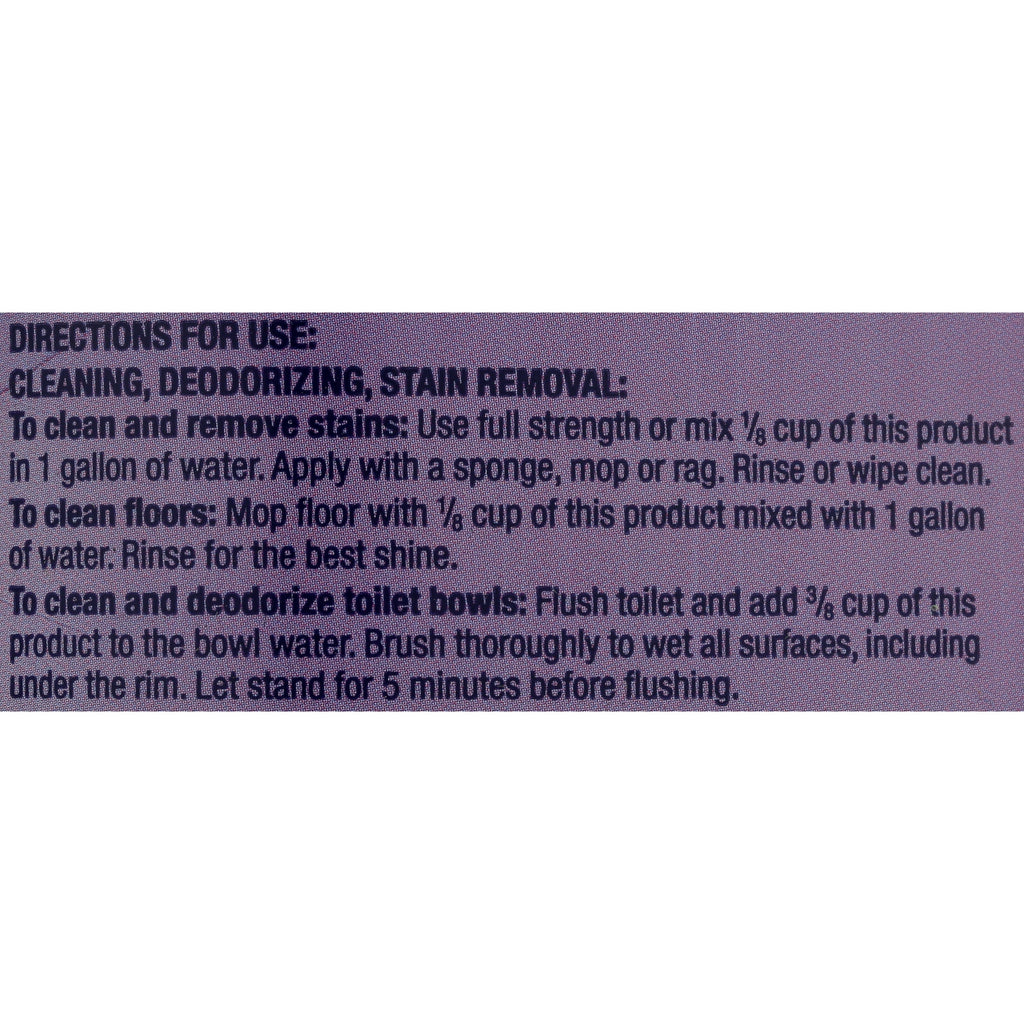 Great Value Multi-Purpose Cleaner Lavender Scent 128 fl oz