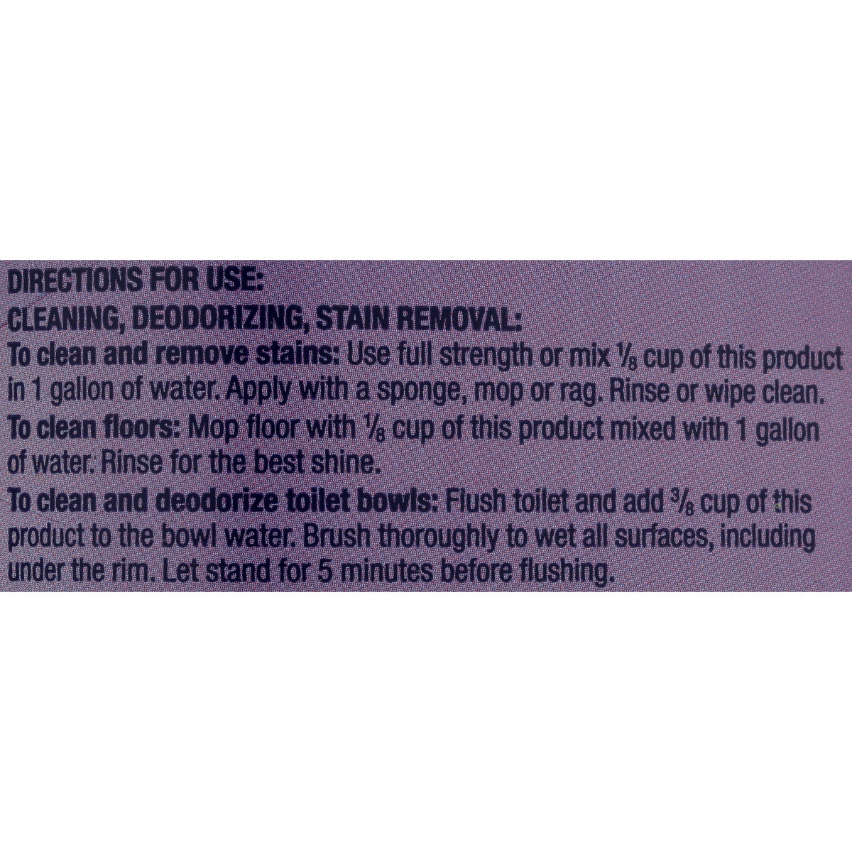 Great Value Multi-Purpose Cleaner Lavender Scent 128 fl oz