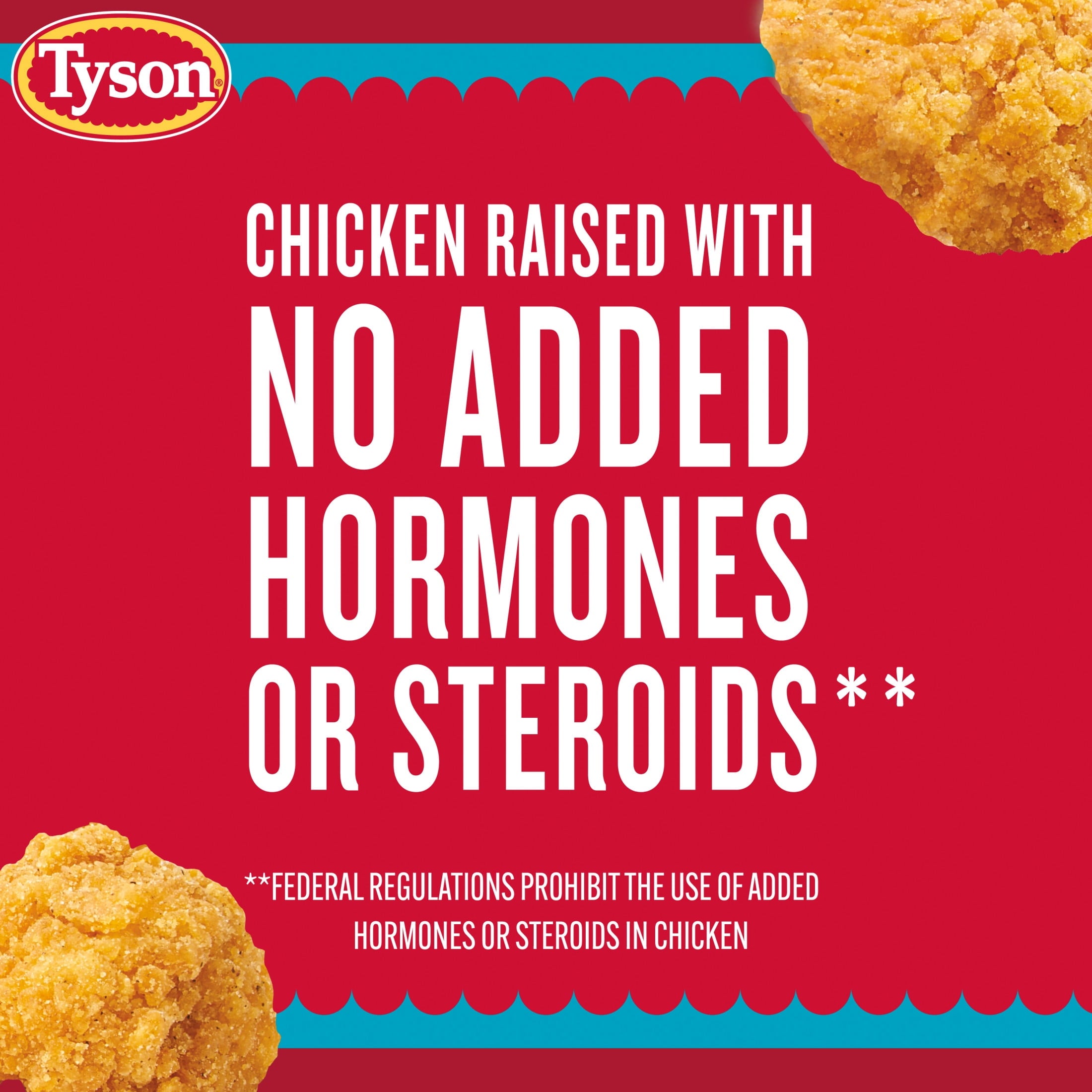 Tyson Any'tizers Crispy Boneless Chicken Nugget Bites Frozen 24 Oz