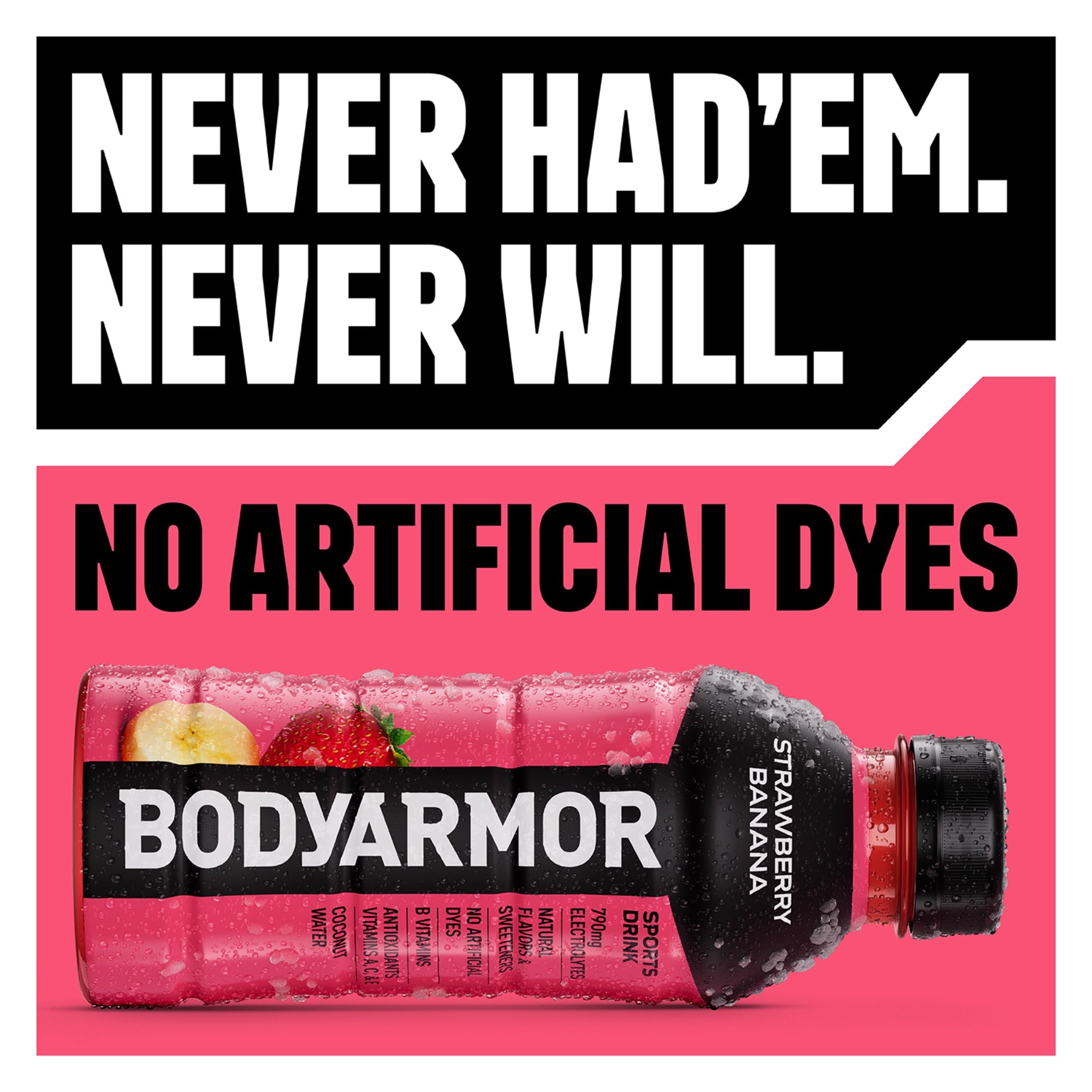 BODYARMOR Lyte Dragonfruit Berry Electrolyte Sports Drink 16 fl oz Bottle