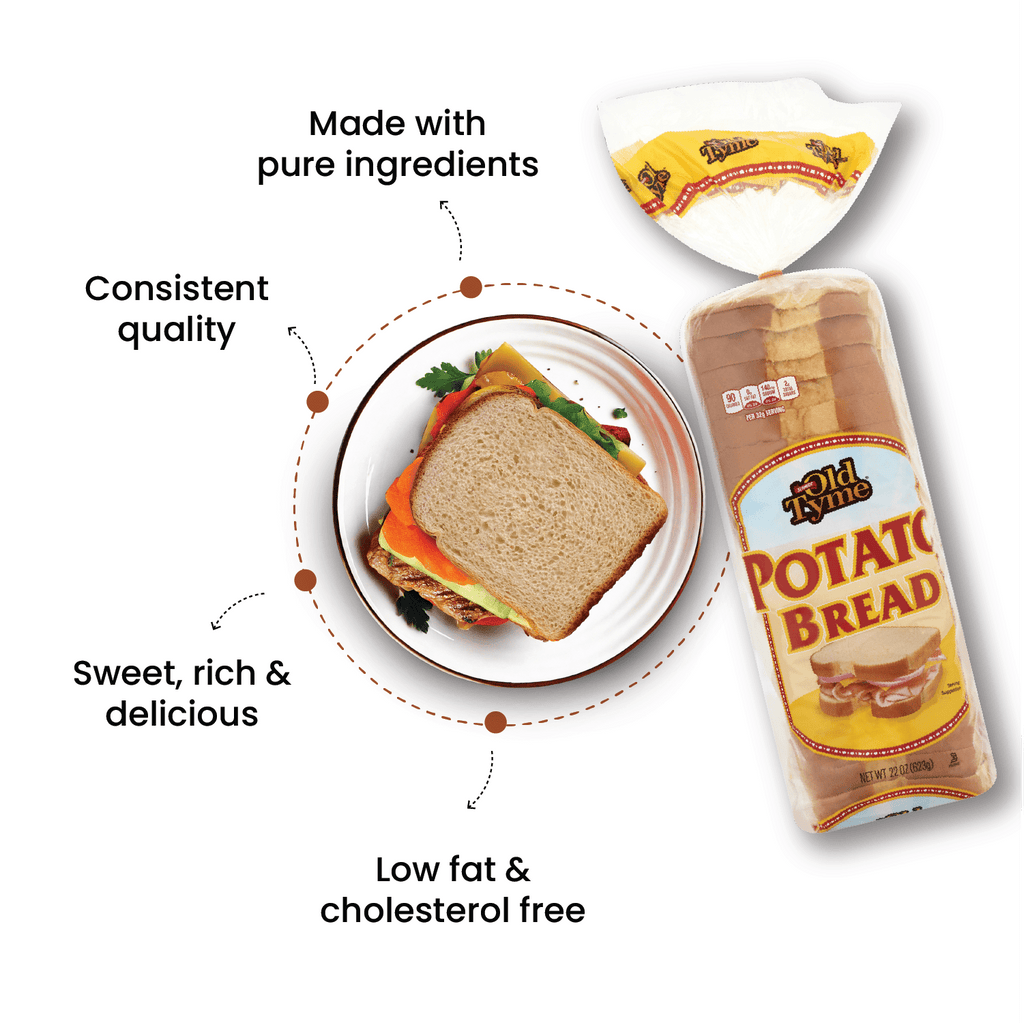 Old Tyme Potato Bread 20 Oz 1 Count