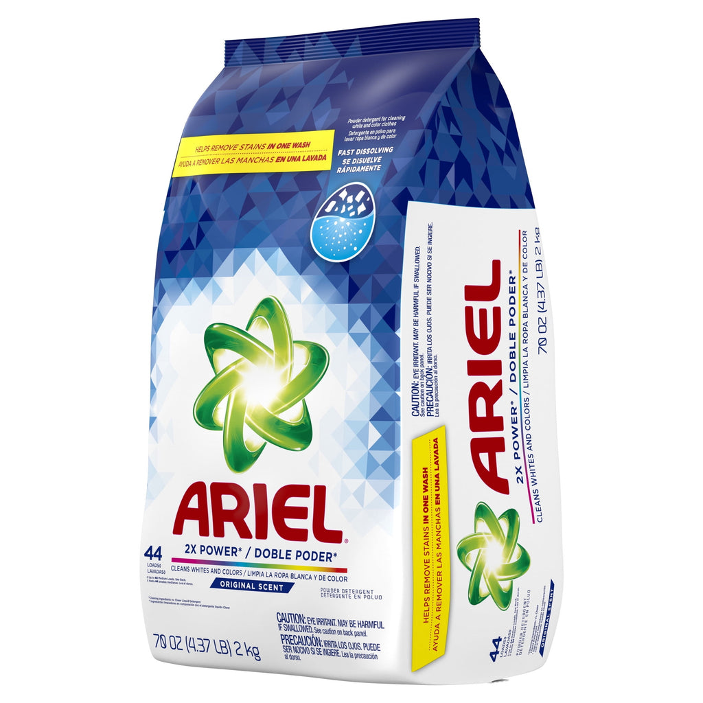 Ariel Powder Laundry Detergent Original Scent 70 oz 44 Loads