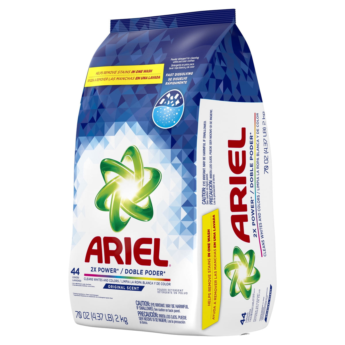 Ariel Powder Laundry Detergent Original Scent 70 oz 44 Loads
