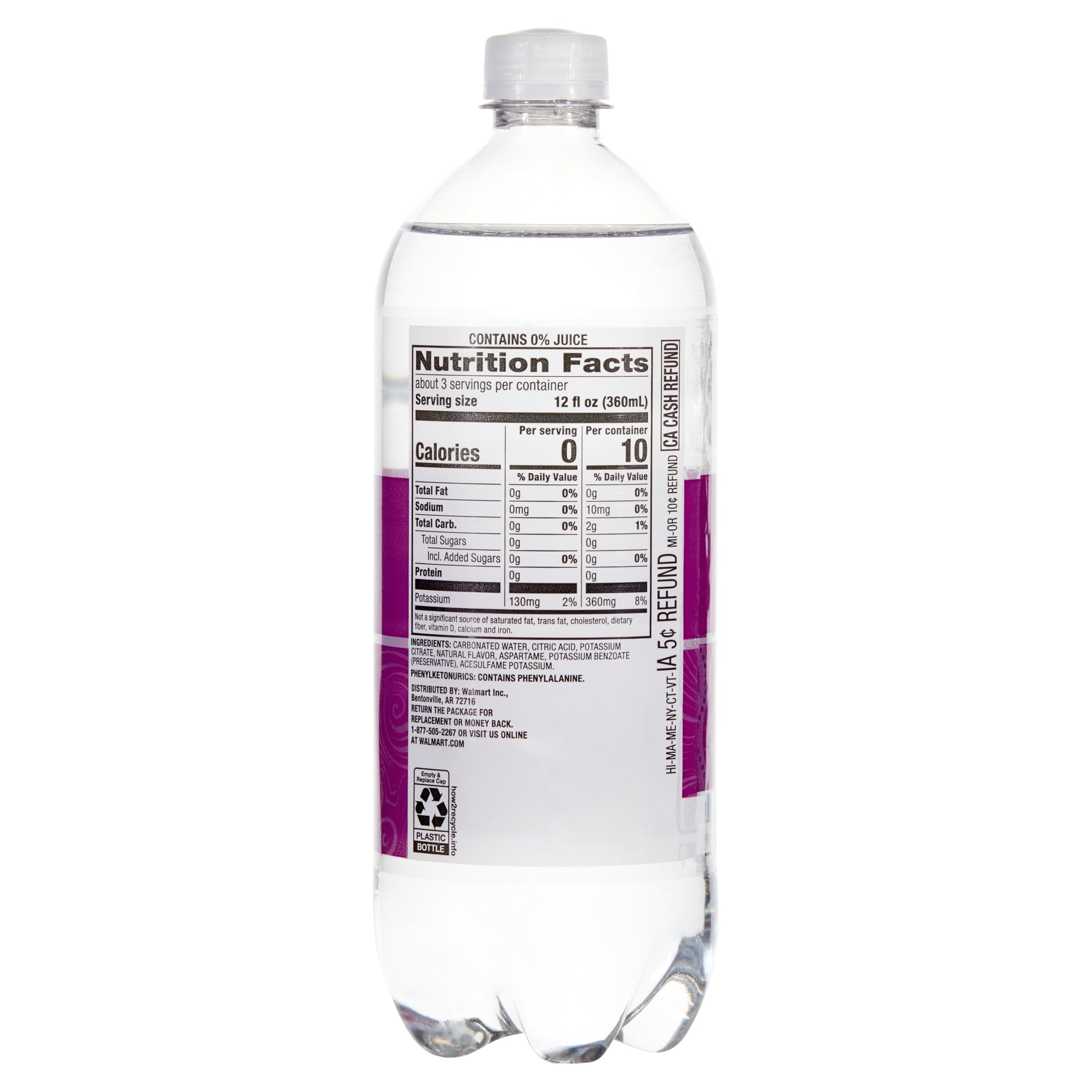 Clear American Black Cherry Sparkling Water 33.8 fl oz