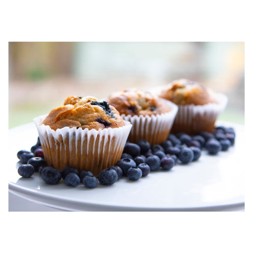 Blueberry Muffins 10.5 Oz 4 Count Antonina's Gluten-Free Bakery