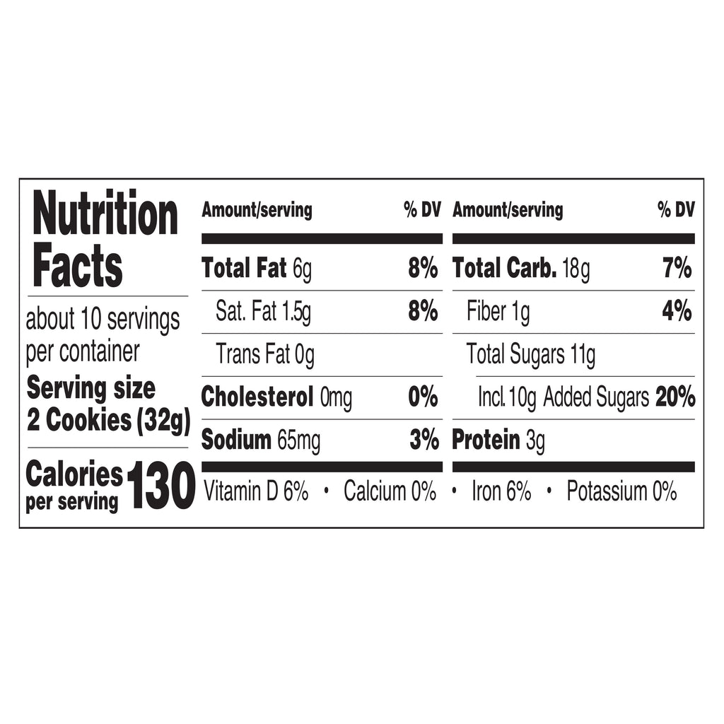 Peanut Butter No Bake Cookies 12.38 Oz 22 Count Freshness Guaranteed