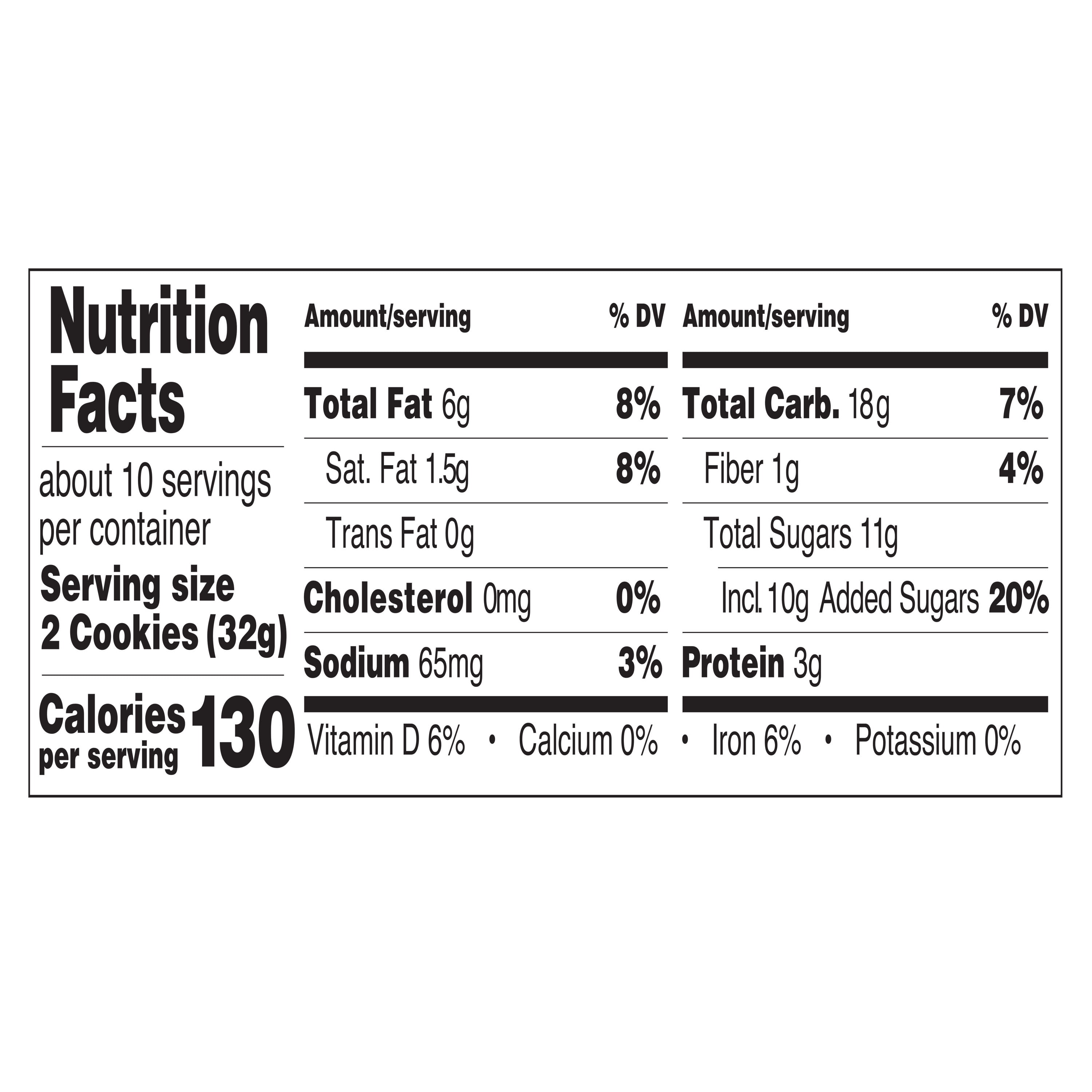 Peanut Butter No Bake Cookies 12.38 Oz 22 Count Freshness Guaranteed