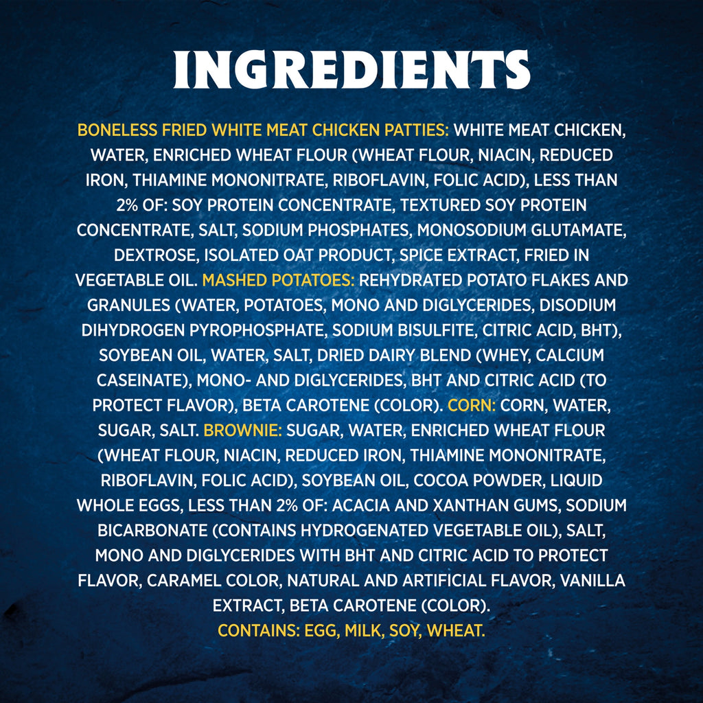 Hungry-Man Boneless Fried Chicken Frozen Meal 16 Oz