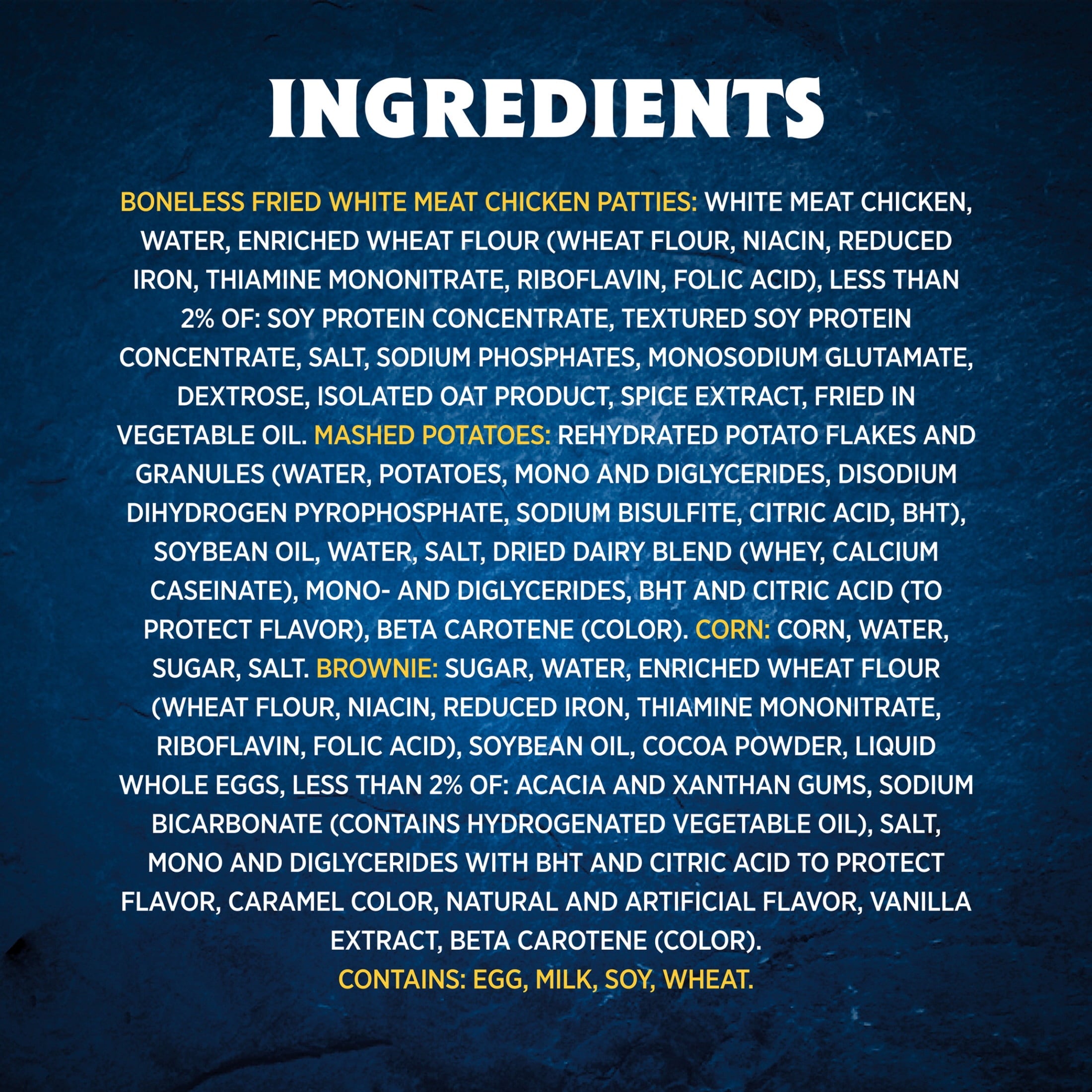 Hungry-Man Boneless Fried Chicken Frozen Meal 16 Oz