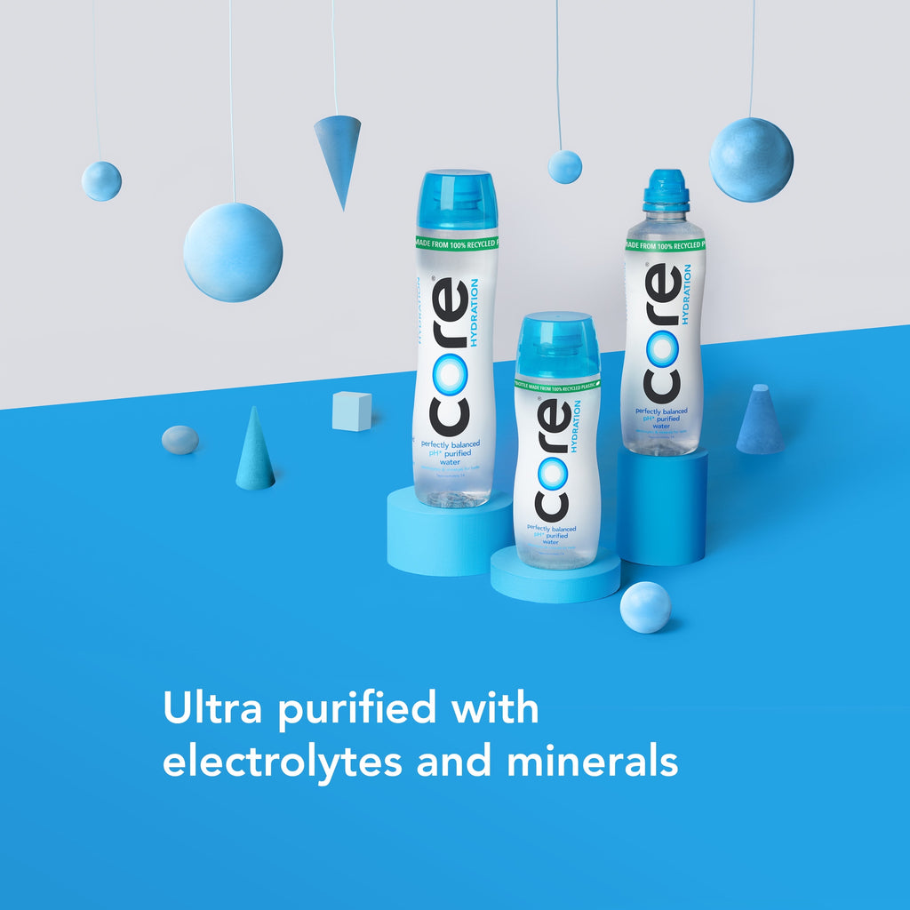 Core Hydration Perfectly Balanced Water pH 7.4 Purified With Electrolytes 20 fl oz