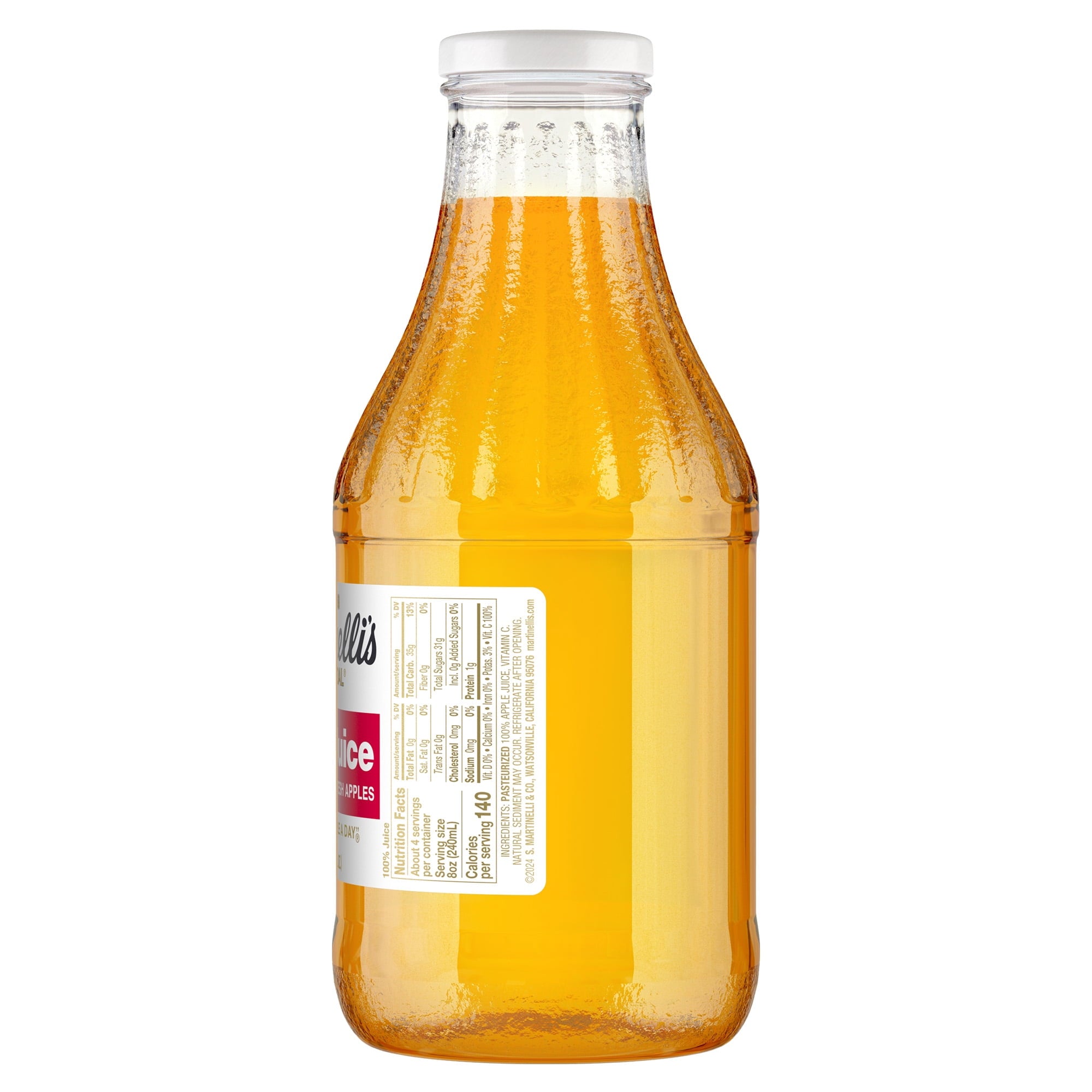 Martinelli's Gold Medal 100% Apple Juice Pulp-Free 33.8 fl oz