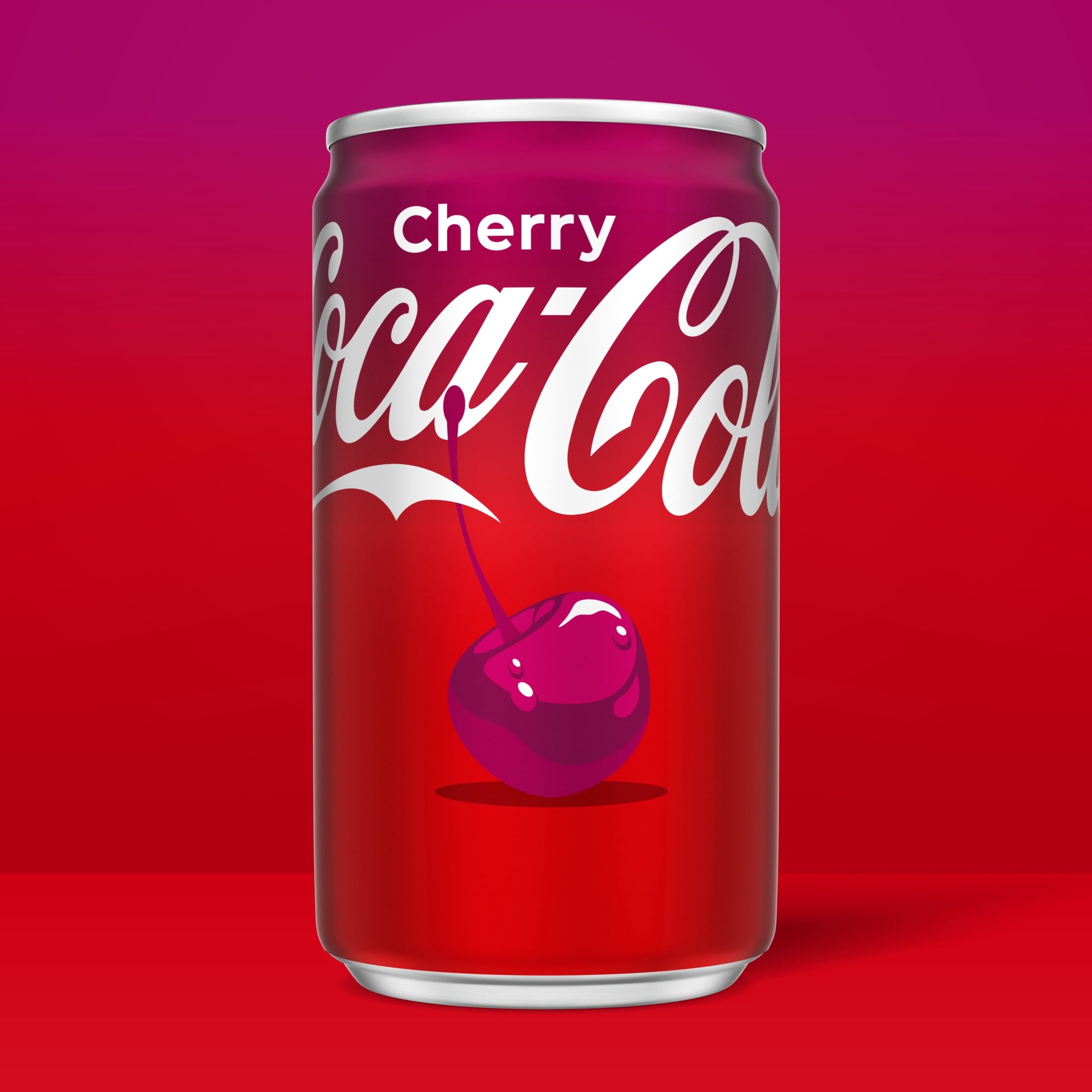 Cherry Soda Pop Mini Cans 7.5 Fl Oz 6 Pack Coca-Cola
